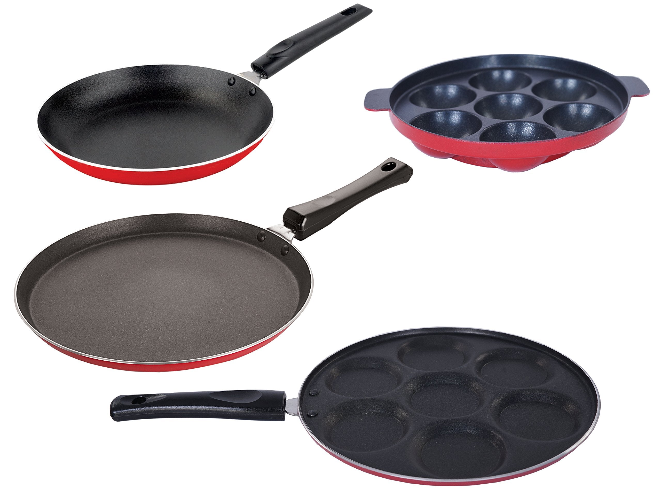Nirlon 4 Piece NonStick Aluminium Cookware Combo Set Offer, Ft10_Up(7)_Tp_Ap(7)