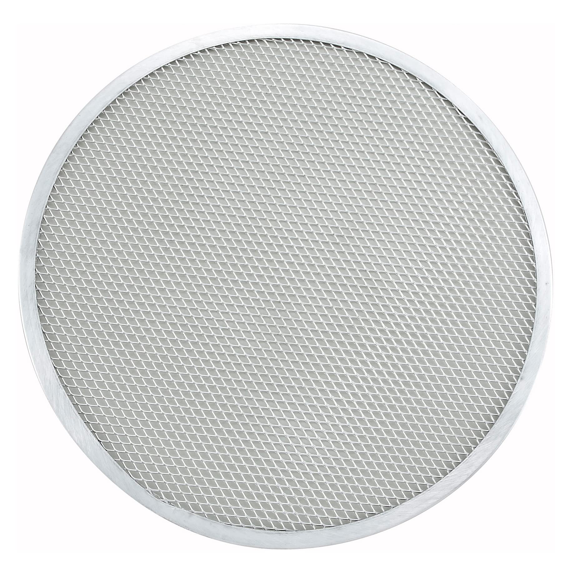 Winco Aluminum Winware 12-Inch Seamless Pizza Screen (APZS-12)