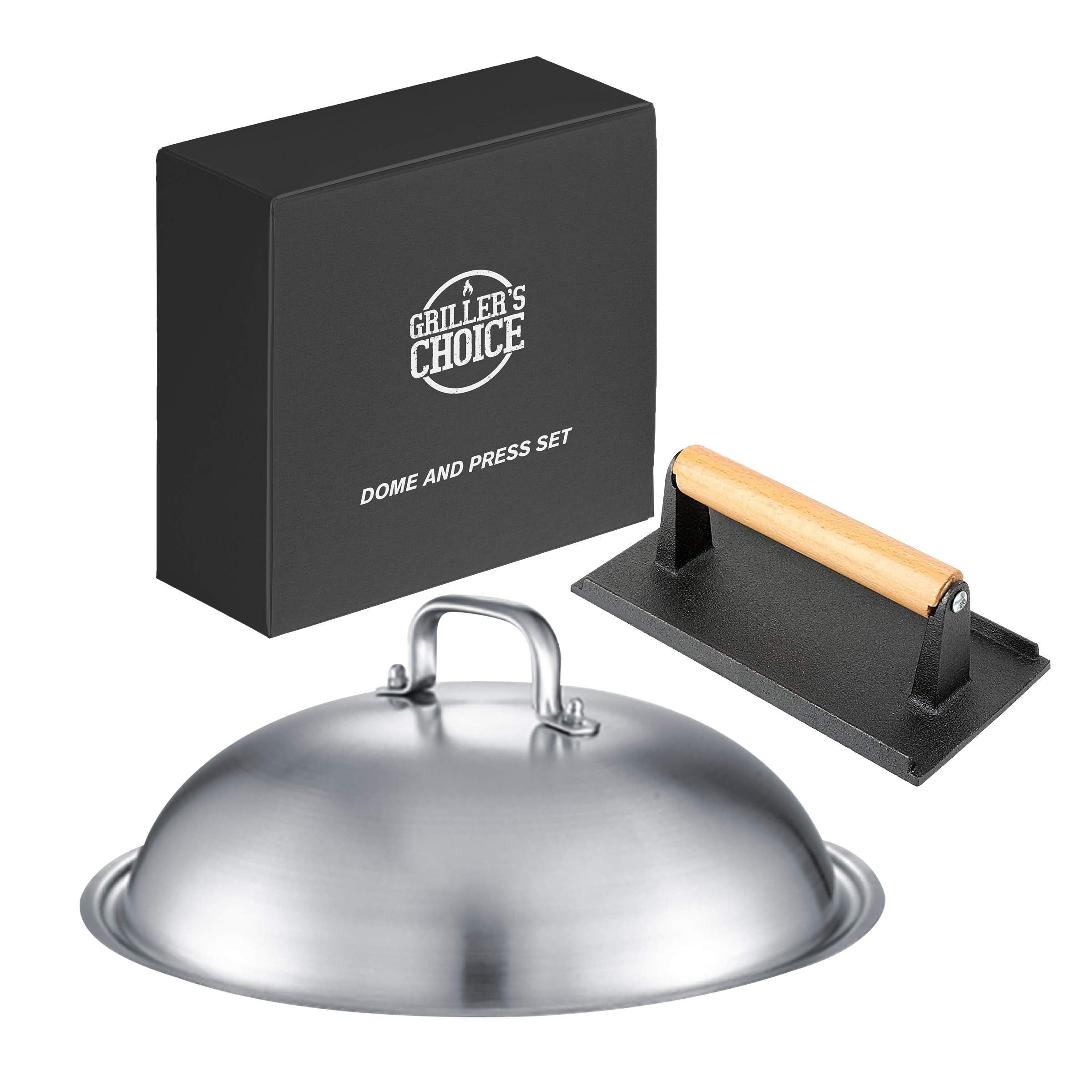 Grillers Choice Press And Griddle Dome Cover - Parent (Rectangular)