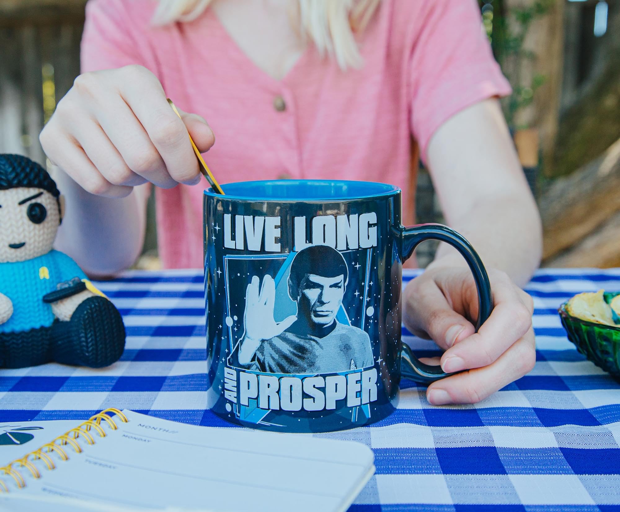 Star Trek Spock Live Long And Prosper 20Oz Ceramic Mug