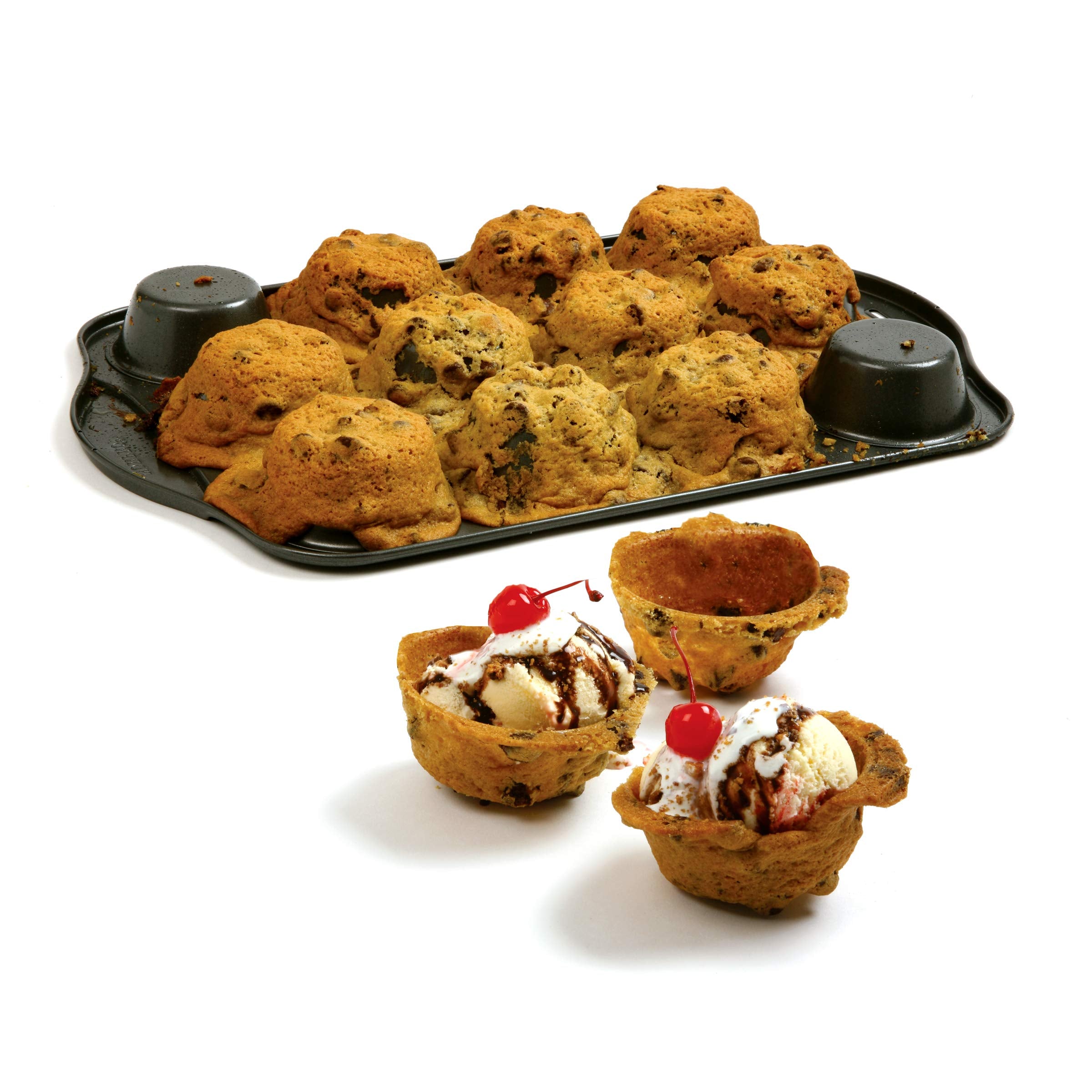 Norpro 12 Cup Nonstick Muffin Pan, 3.25In/8Cm, As Shown