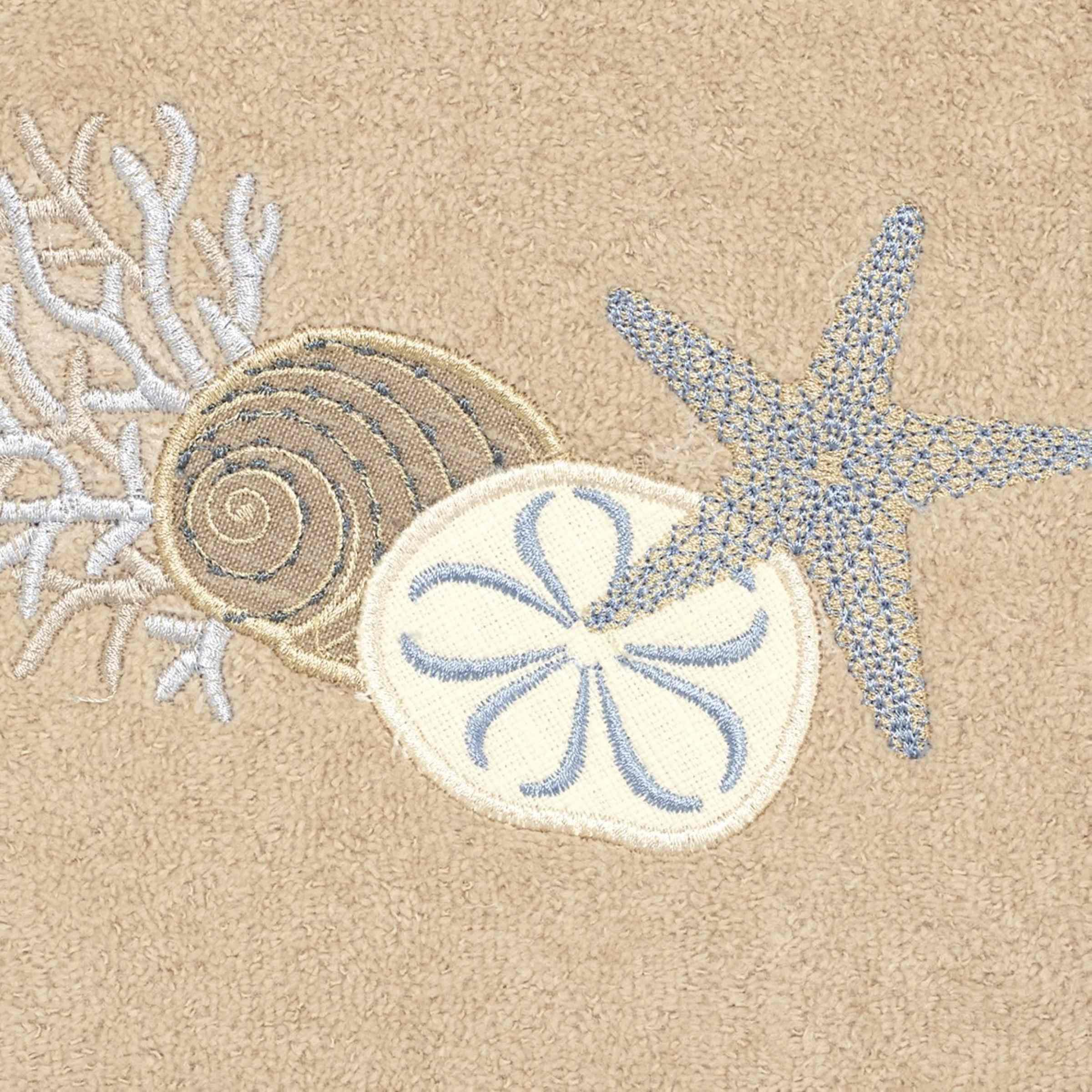 Avanti Linens - Hand Towel, Quick Dry, Soft & Absorbent Cotton Towel, Coastal Inspired Bathroom Accessories (By The Sea Collecti