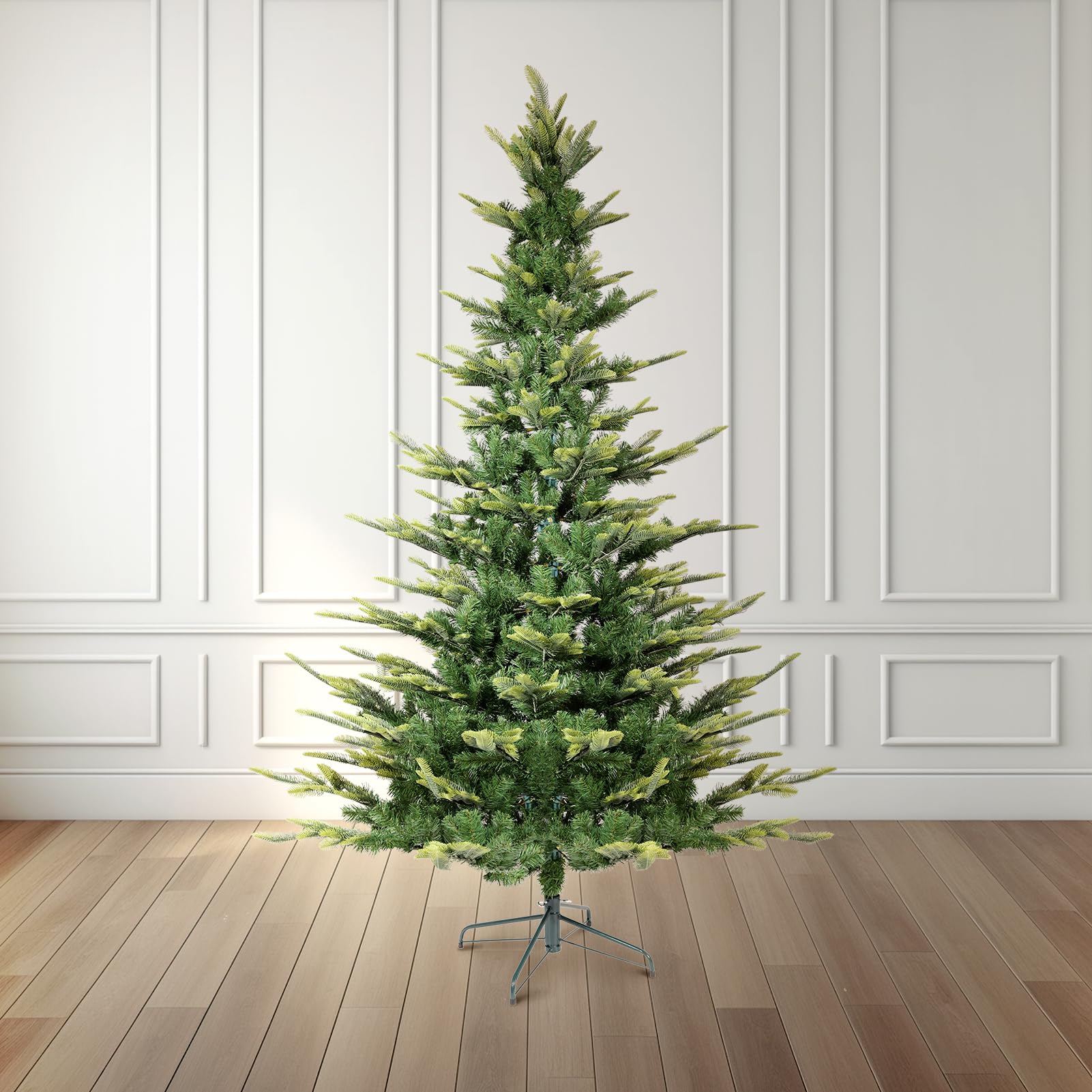 WBHome 7.5 FT Artificial Christmas Tree Sparse Christmas Tree, Green