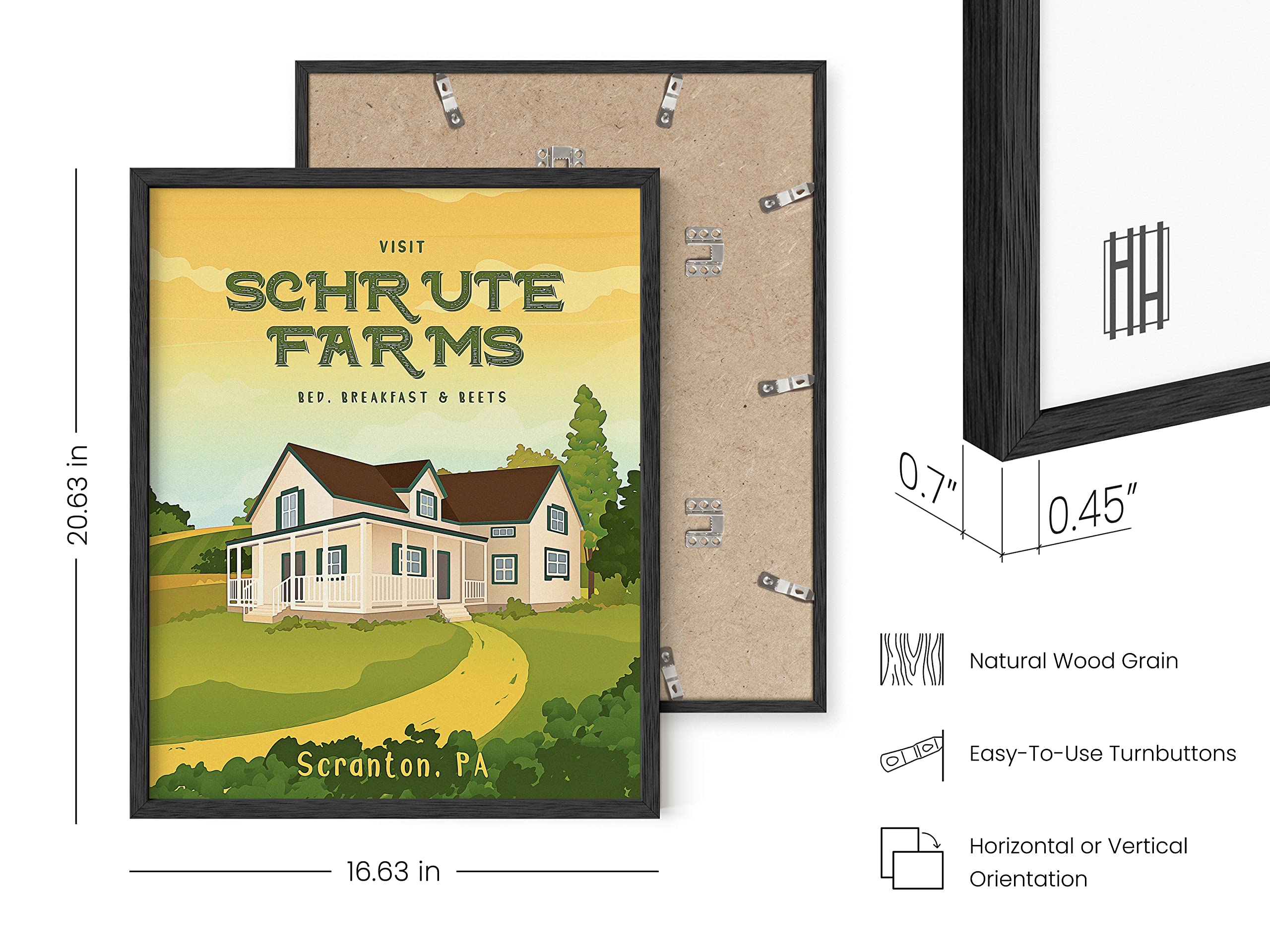 Haus And Hues The Office Poster, Schrute Farms, Dwight Schrute Poster, The Office Wall Art, Funny Posters, The Office Decor, The