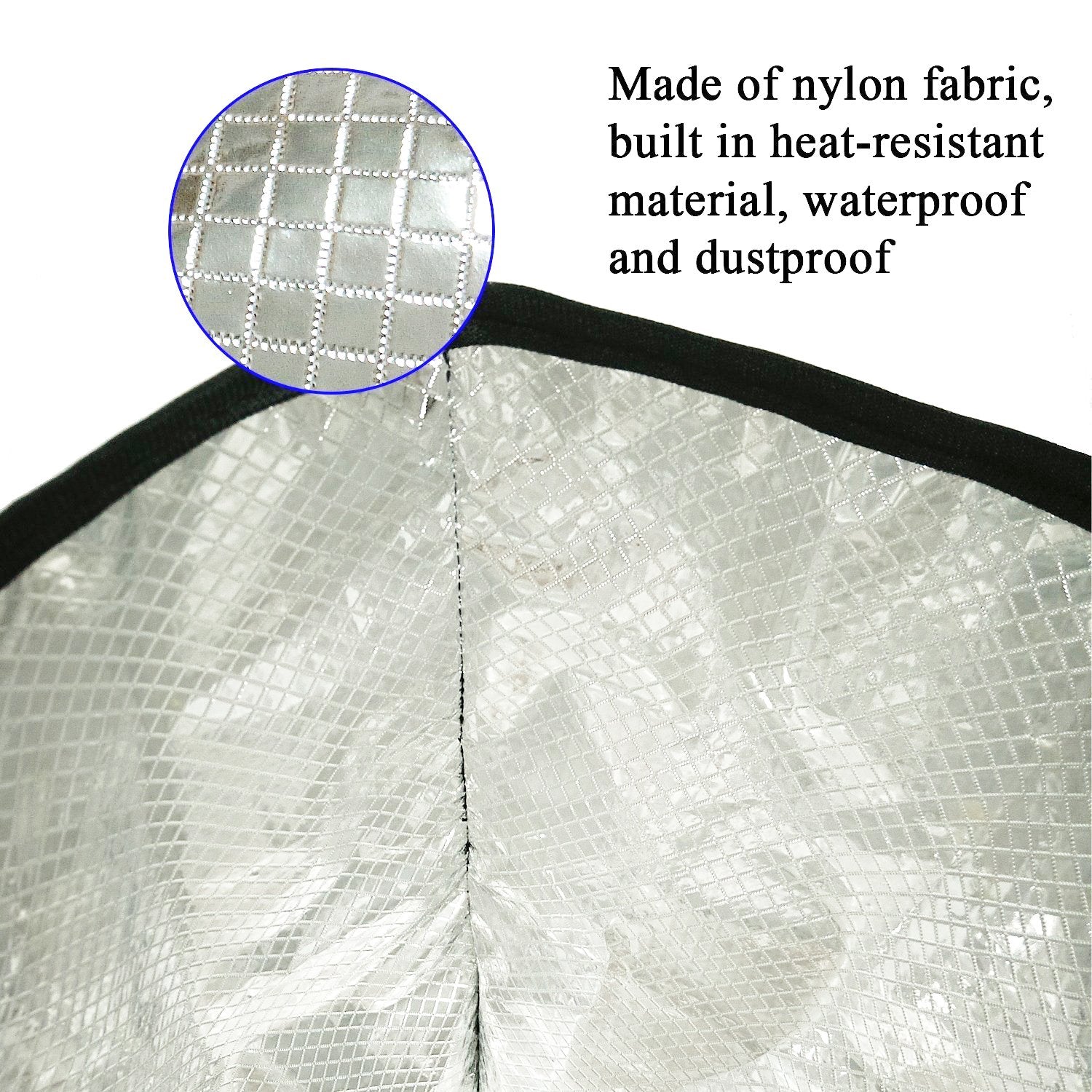 Wanty Heat-Resistant Waterproof Dust-Proof Microwave Oven Grill Cover Protector, Nylon Fabric Dust Cover Case Protections For To