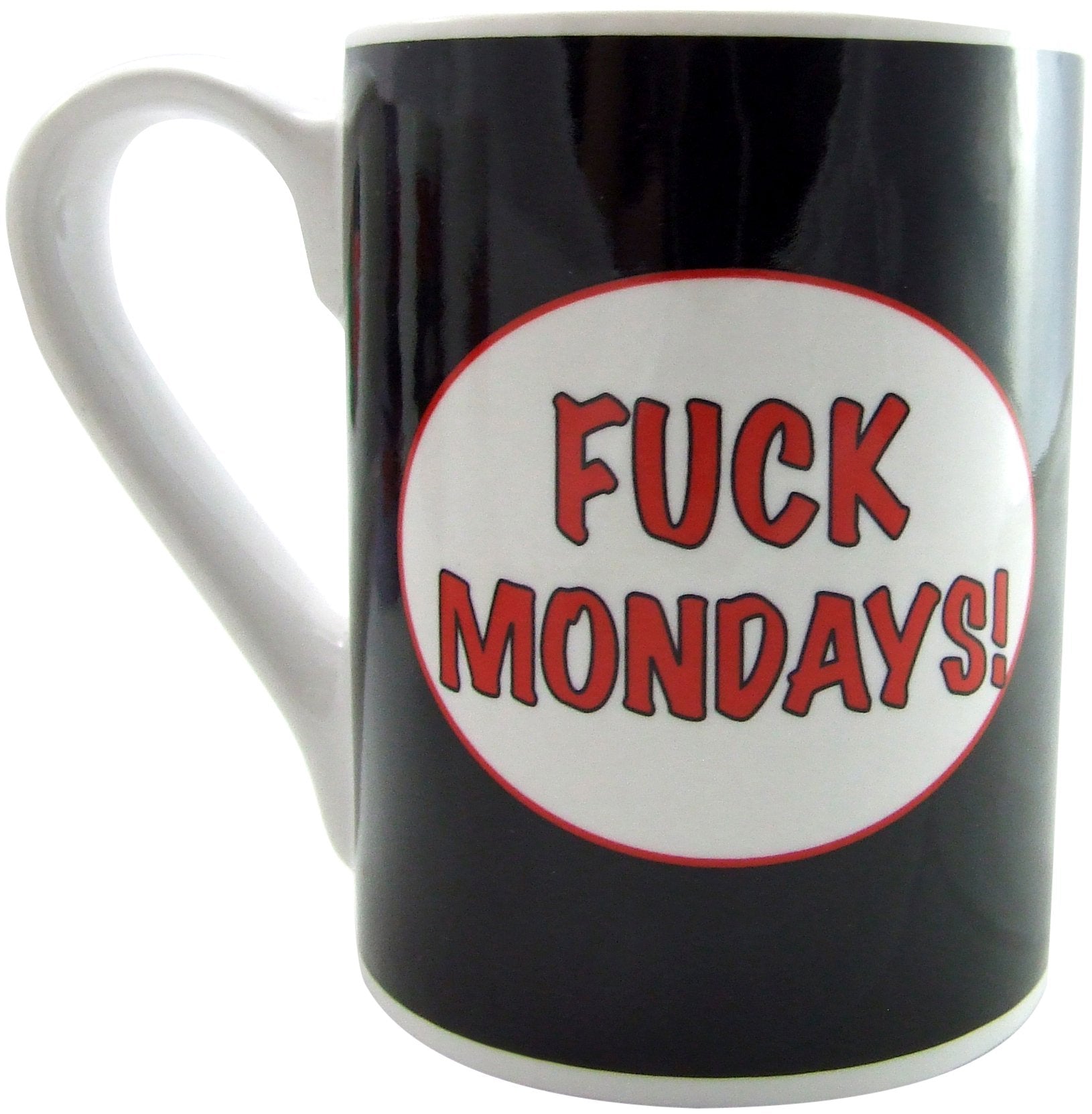 Fuck Mondays Fl Mug, 14oz