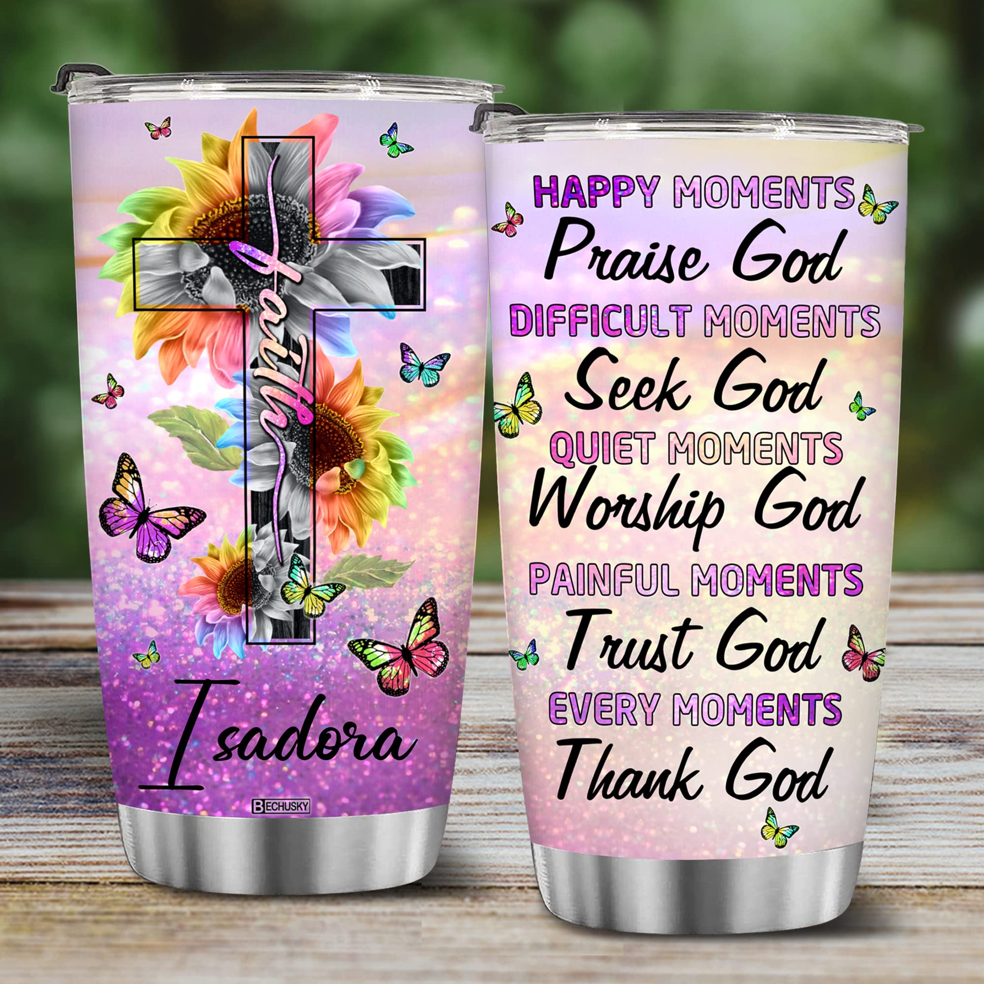 Bechusky Personalized Christian Gifts For Women Woman Mom Girl Friend Gifts For Women Birthday Religious Gifts For Women Gifts T