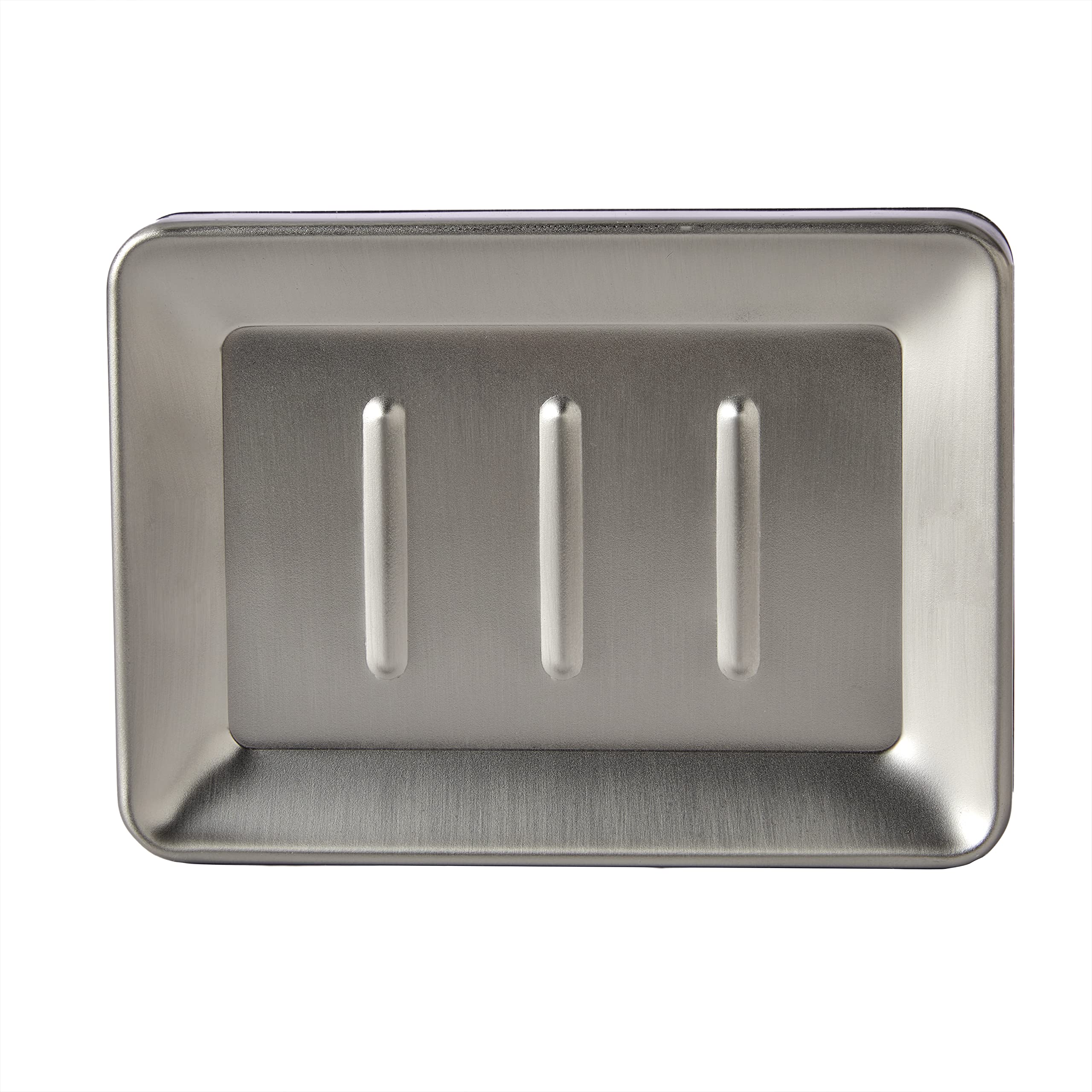 Skl Home By Saturday Knight Ltd. Roche Soap Dish, Stainless Steel , 1.24X3.76X5.2