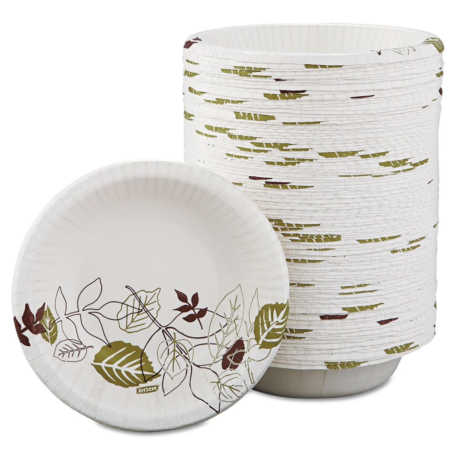 Dixie Ultra Sxb12Wspk Bowls, Heavy Weight, 12Oz., 125/Pk, Pathways/White
