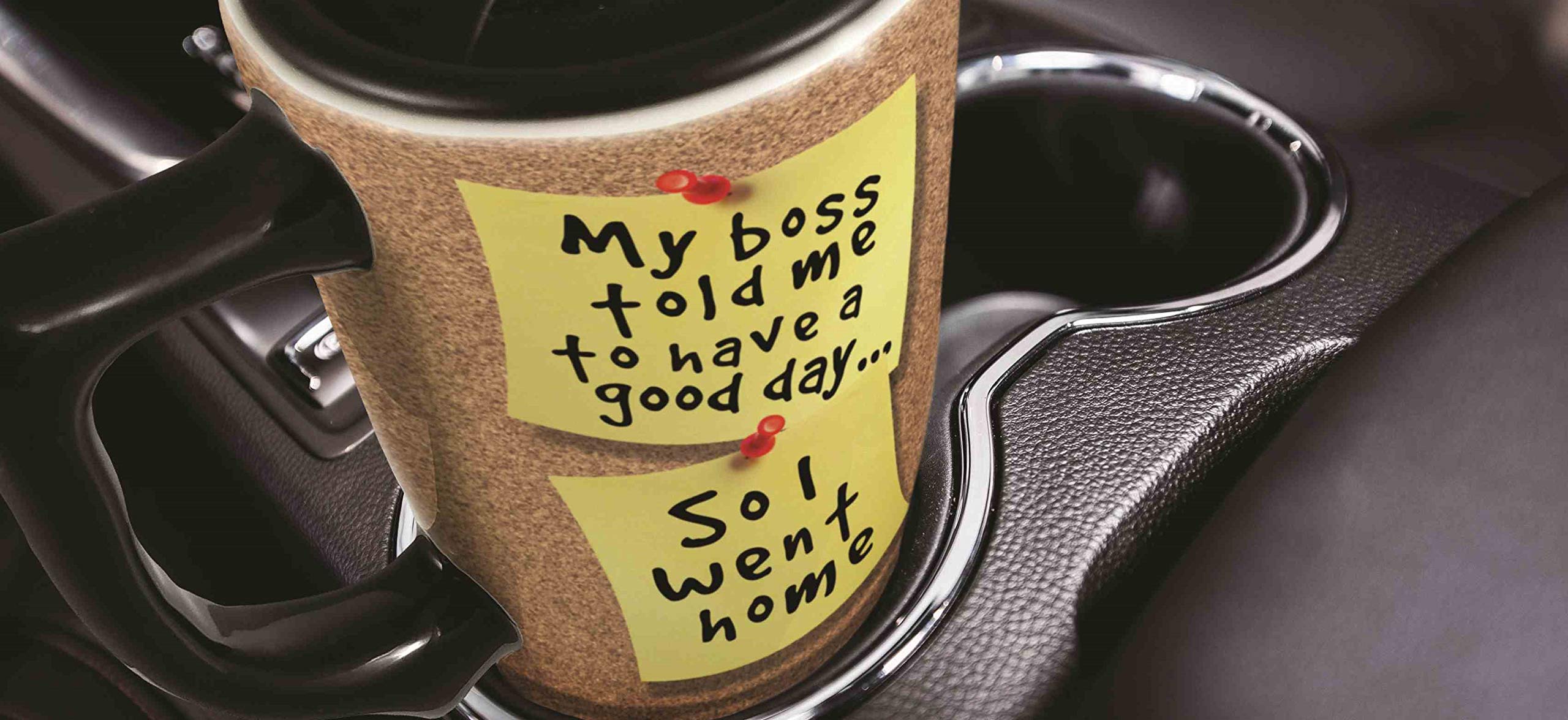 Spoontiques - Ceramic Travel Mugs - Papa Bear Cup - Hot Or Cold Beverages - Gift For Coffee Lovers