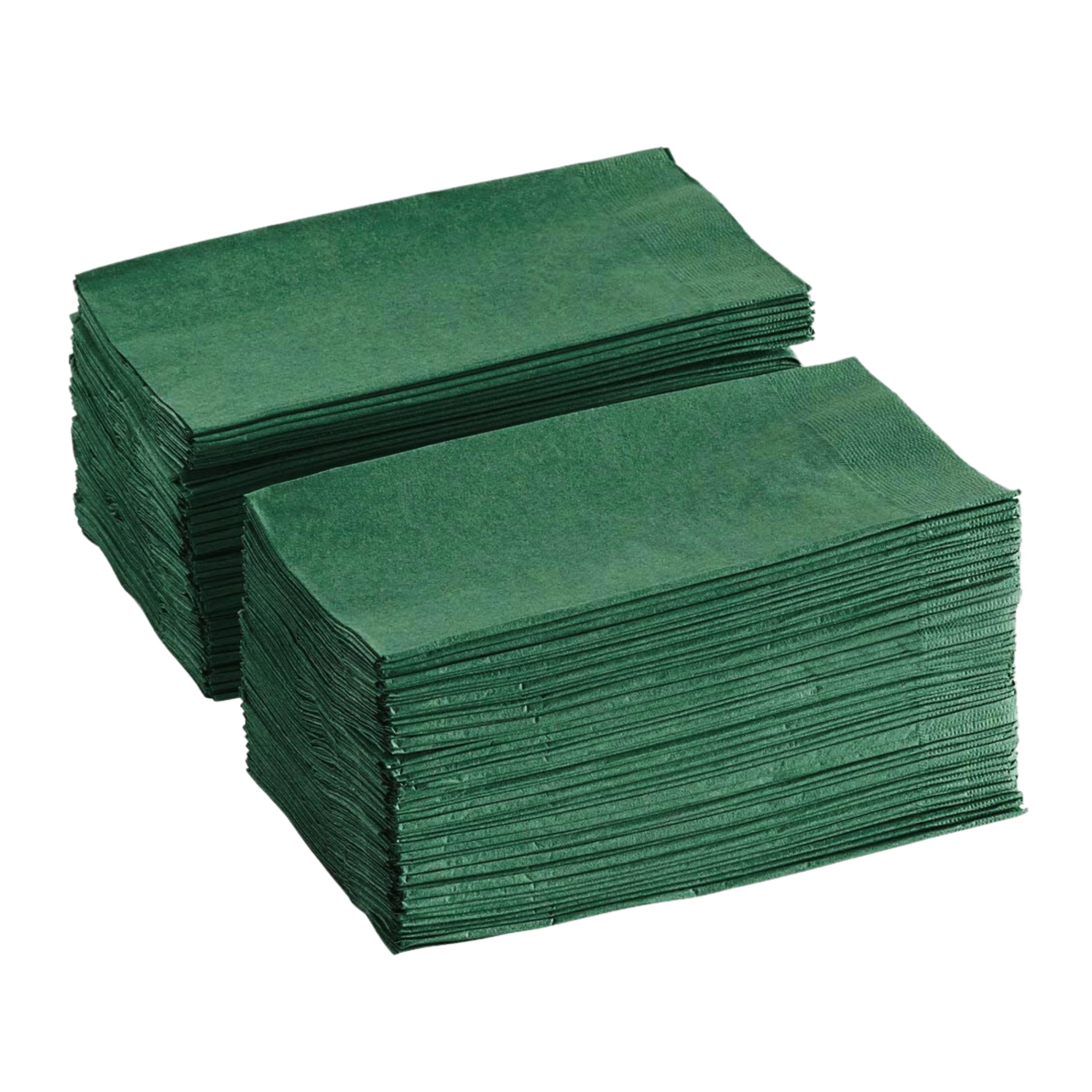 Perfectware - PW-2 Ply Dinner Napkin Hunter Green- 125 2 Ply Hunter Green Dinner Napkins - Pack of 125ct