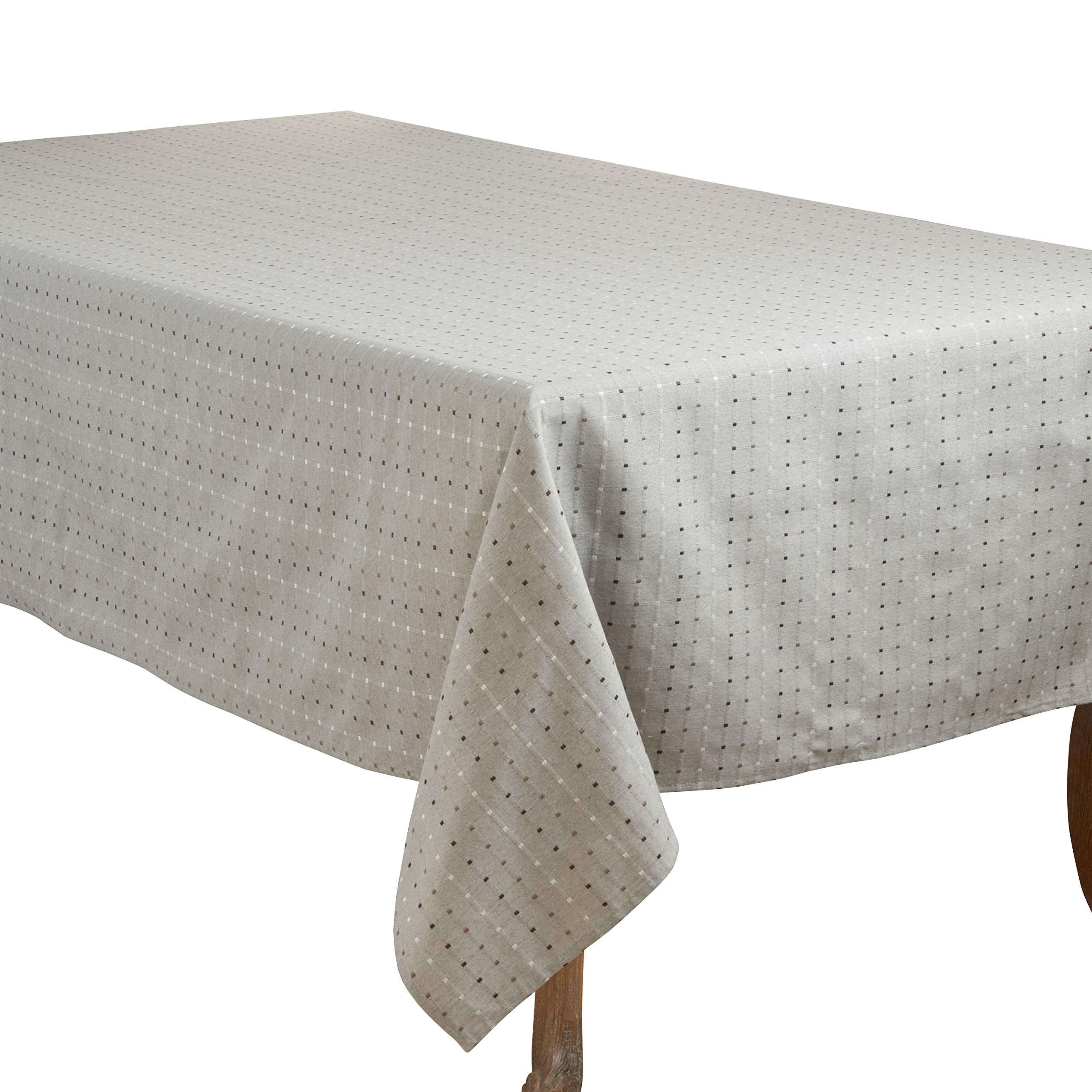 Square Stitched Tablecloth