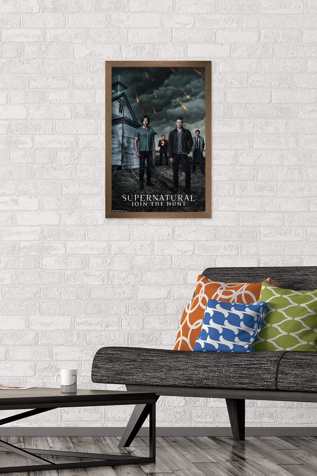 Trends International Supernatural-Church Wall Poster, 14.725'' X 22.375'', Bronze Framed Version