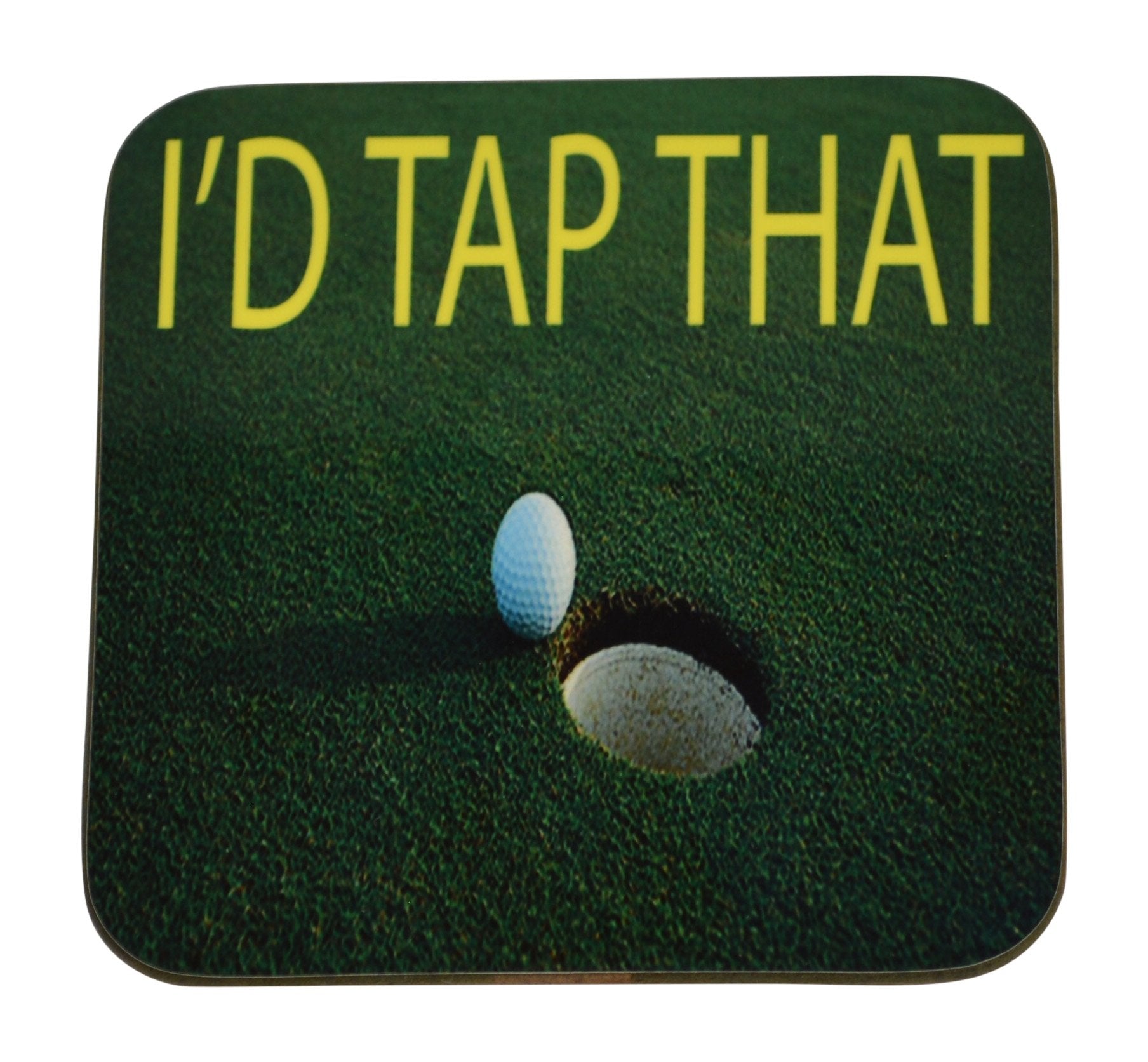 Rogue River Tactical Golf Drink Coaster Set Gift For Golfer Golfing Joke Funny Home Kitchen Barware