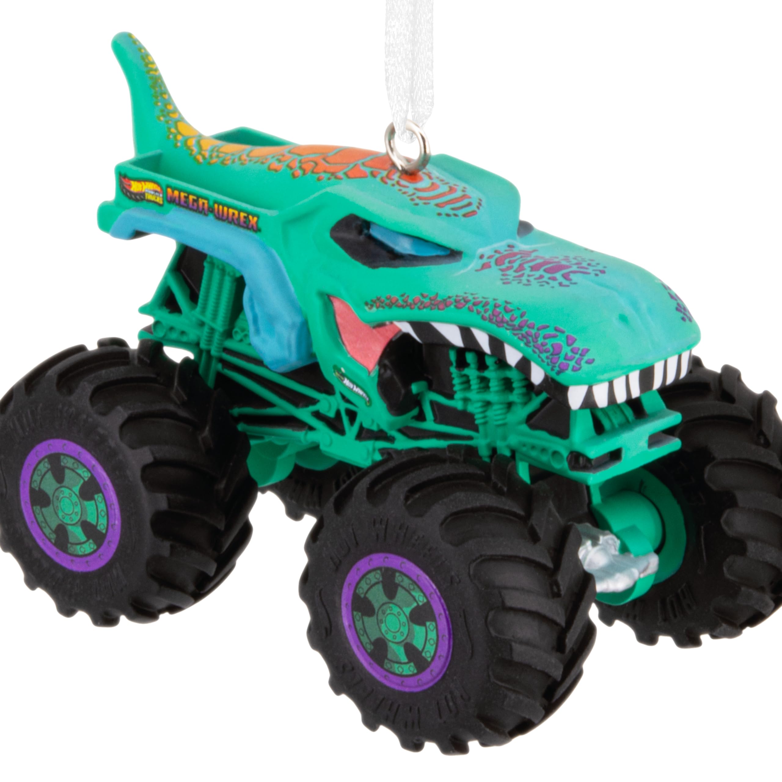 Hallmark Hot Wheels Monster Trucks Mega-Wrex Christmas Ornament, Gifts for Kids