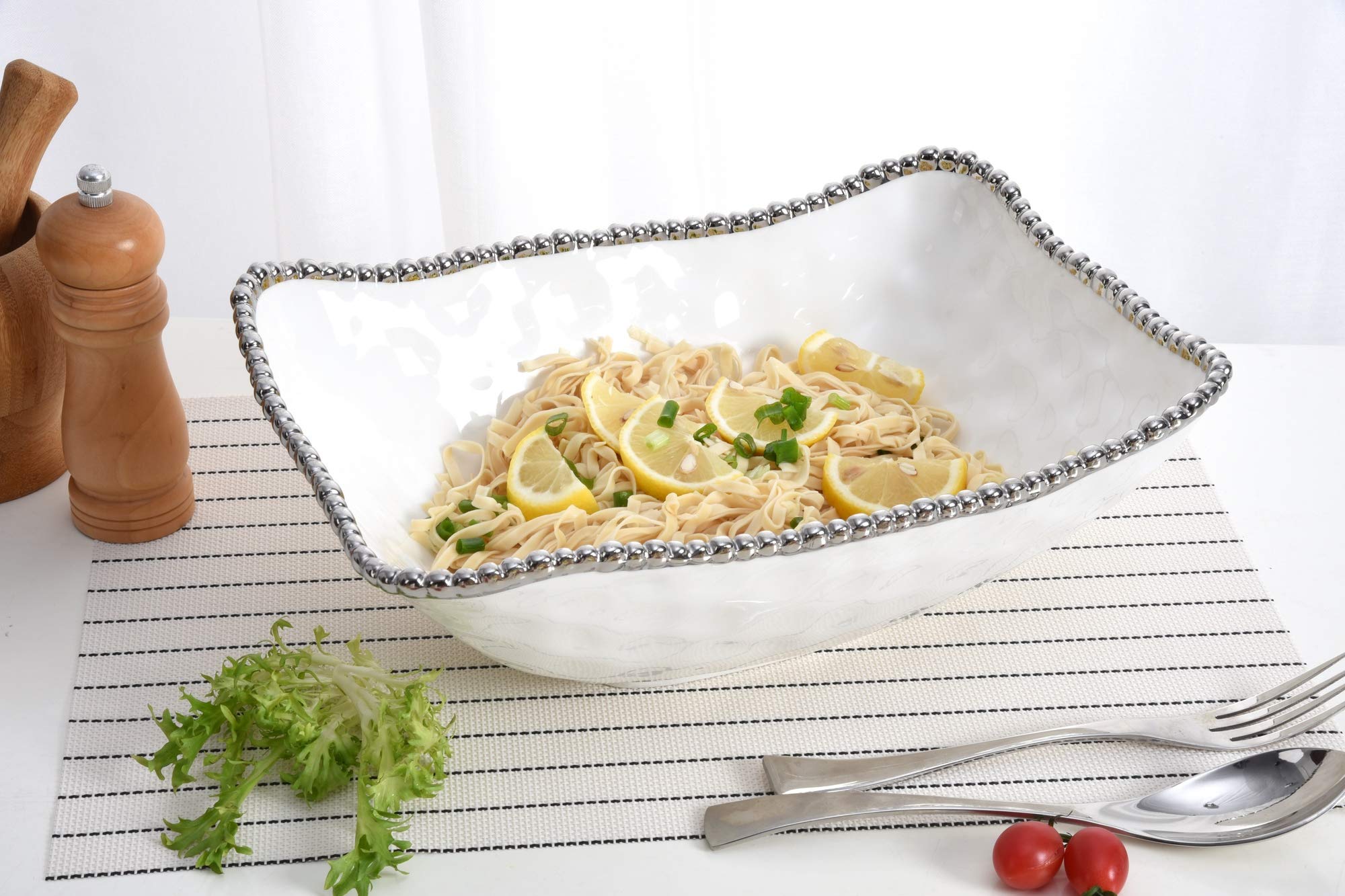 Pampa Bay Porcelain Deep Serving Bowl (White)