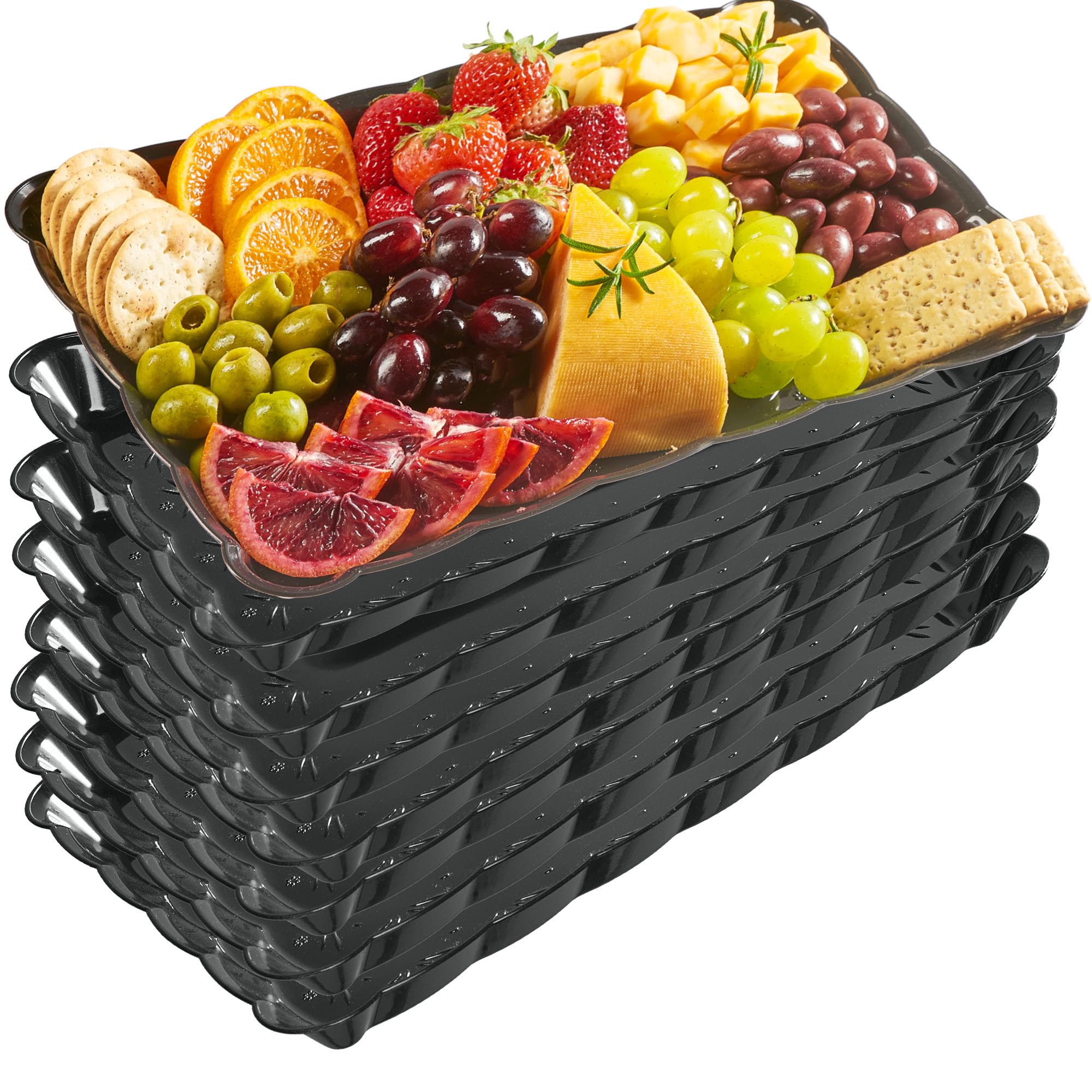 9X13 Trays (8, Black)