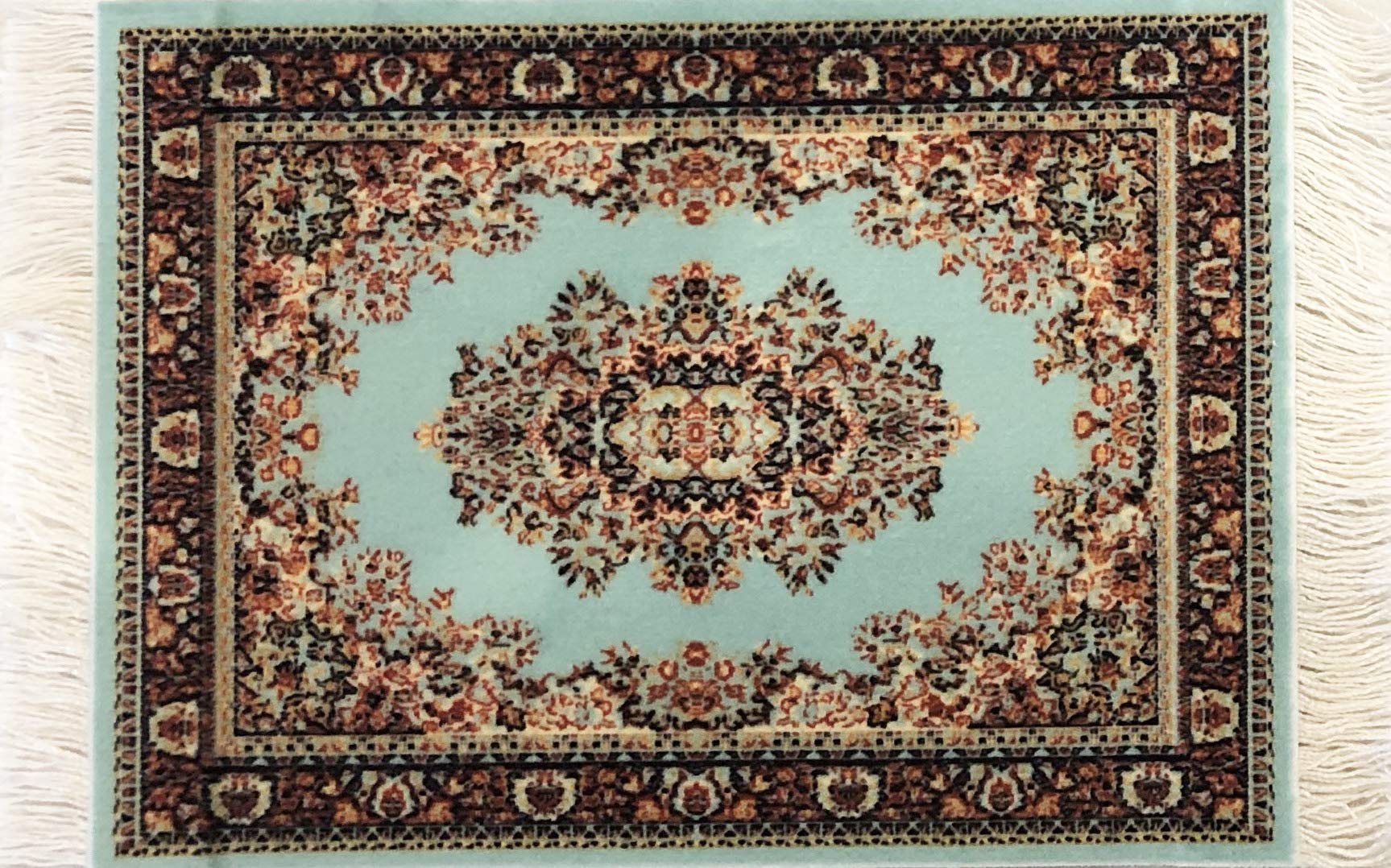 Carpet Coasters  Set of 4 Turkish Rug Style Table Drink mats  Absorbent Kitchen and Dining Accessories  Spill & drip Protection  Rectangular