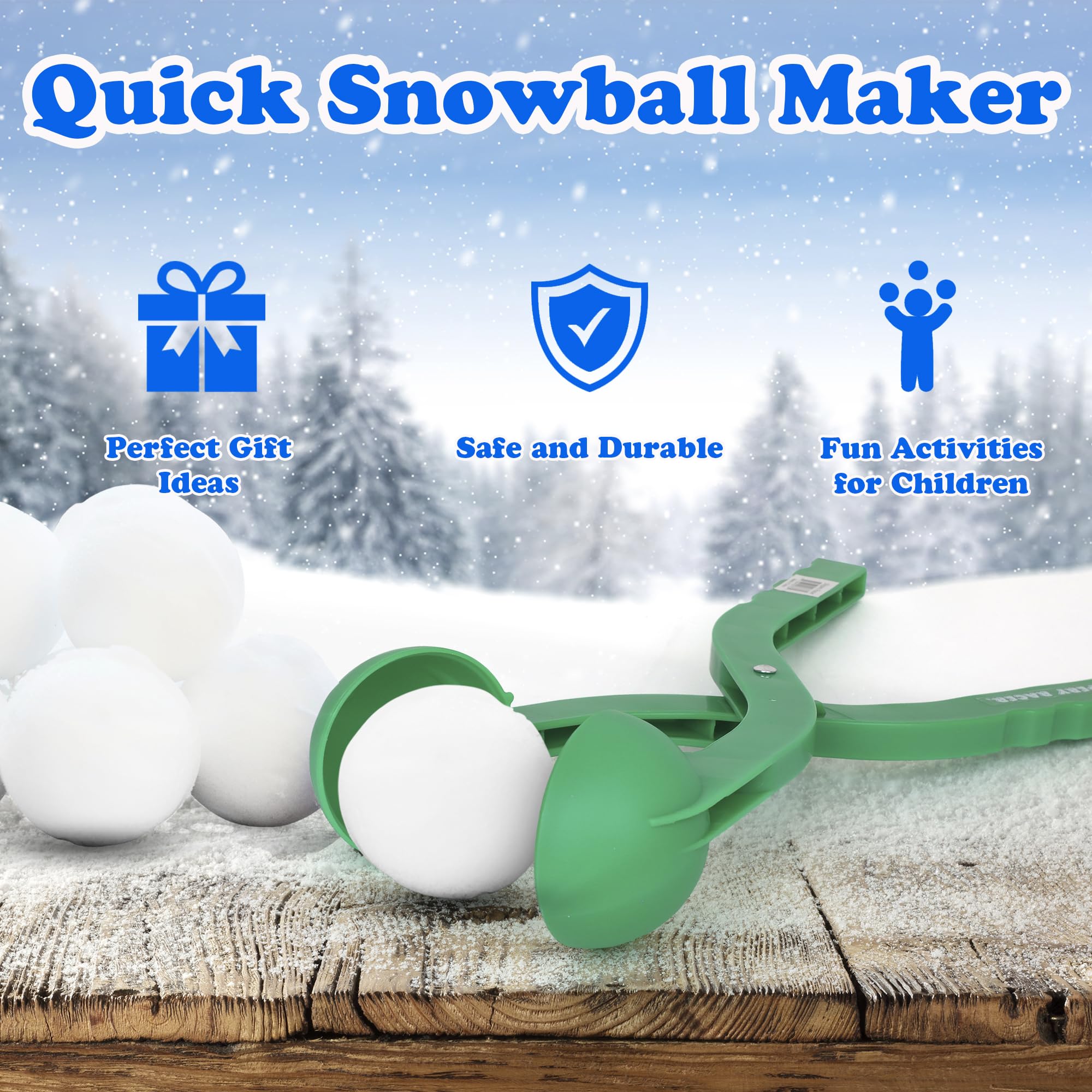 Slippery Racer Happy Snowball Maker (Green)