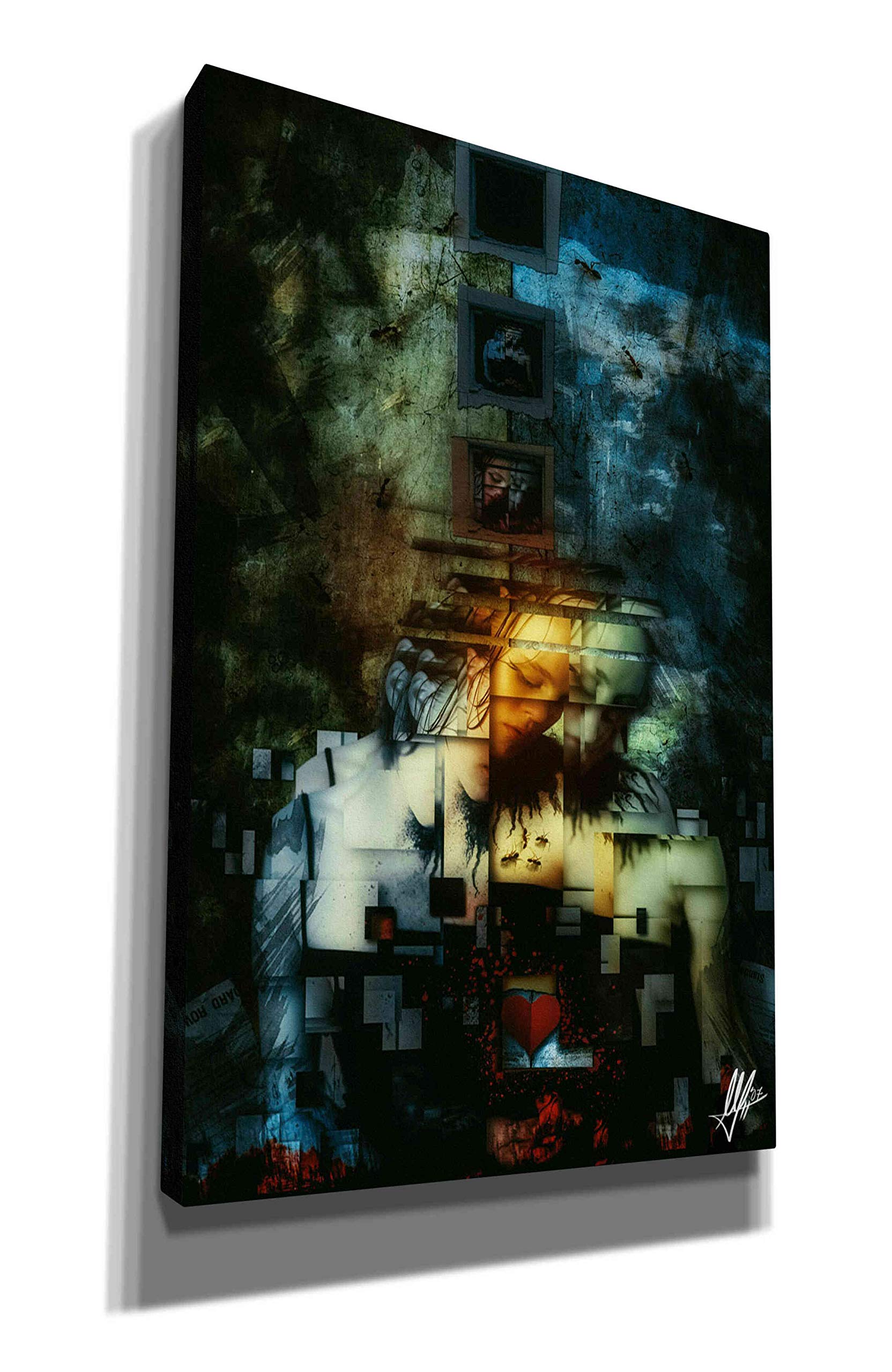 Cortesi Home 'Divided' By Mario Sanchez Nevado, Canvas Wall Art, 26''X40''