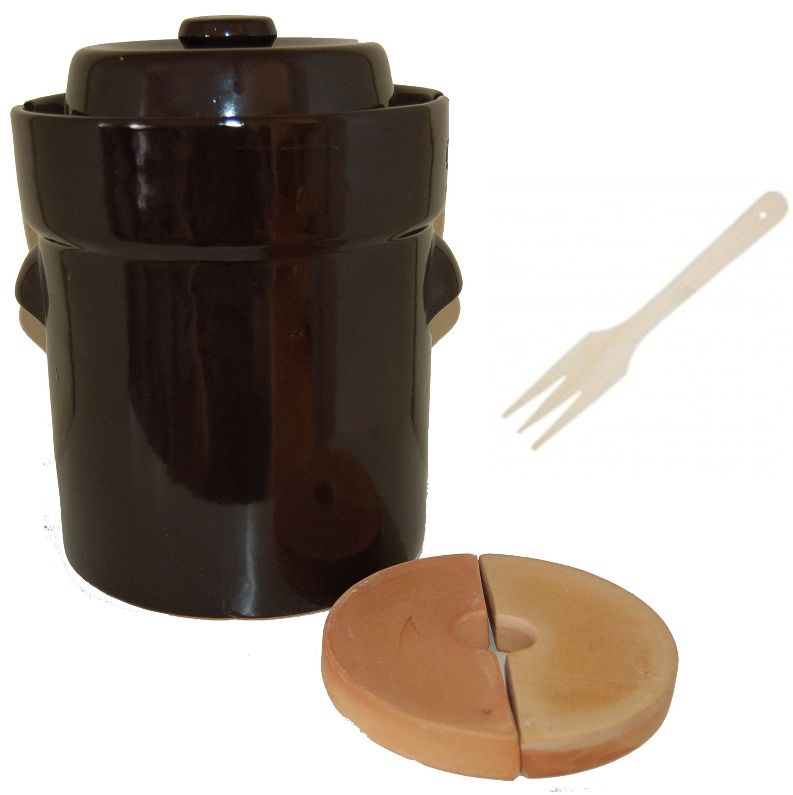 Nik Schmitt 3210 Fermentation Crock 10 Litres Brown