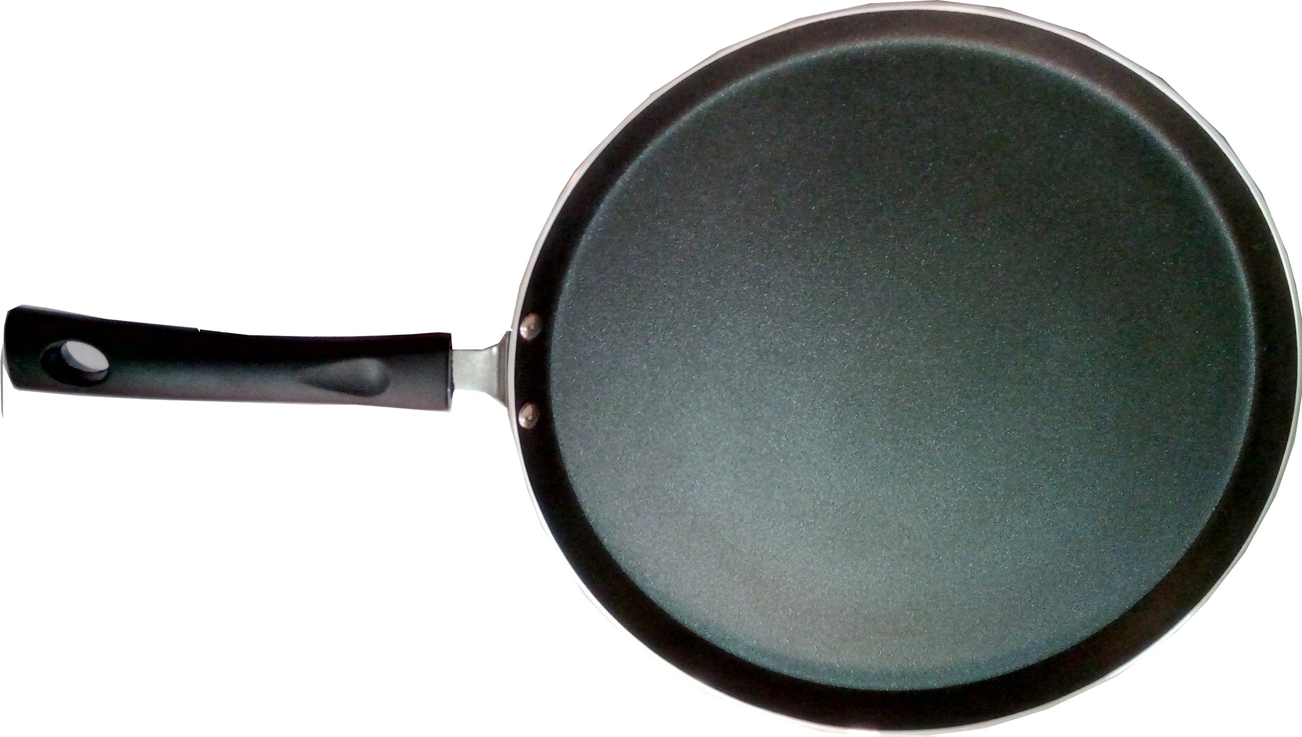 Sahishnu Online And Marketing Nonstick Dosa Pan, Black, Aluminium, 285Mm X 11Mm X 0.5In