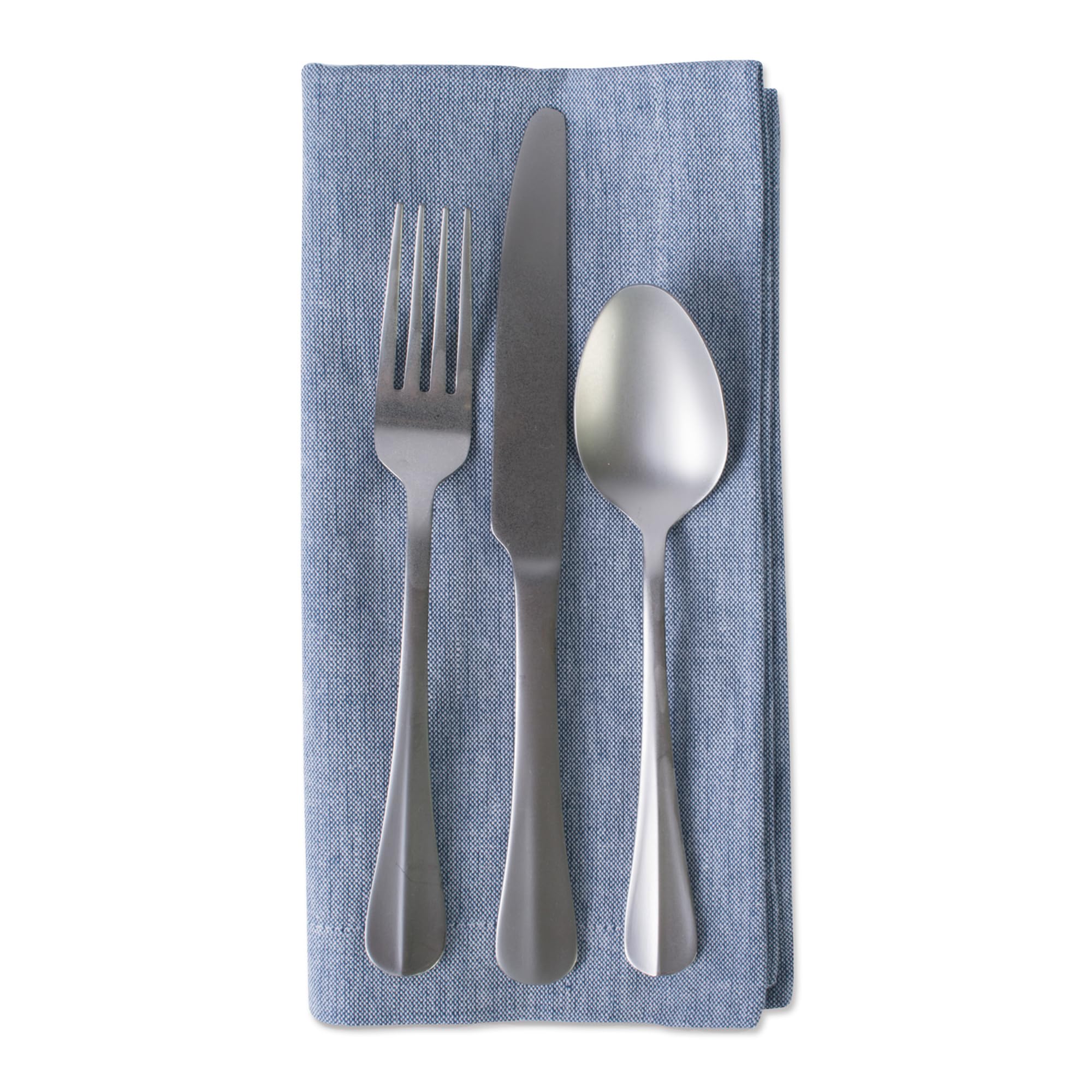 DII Chambray Kitchen  Tabletop Collection  Blue  Napkin Set