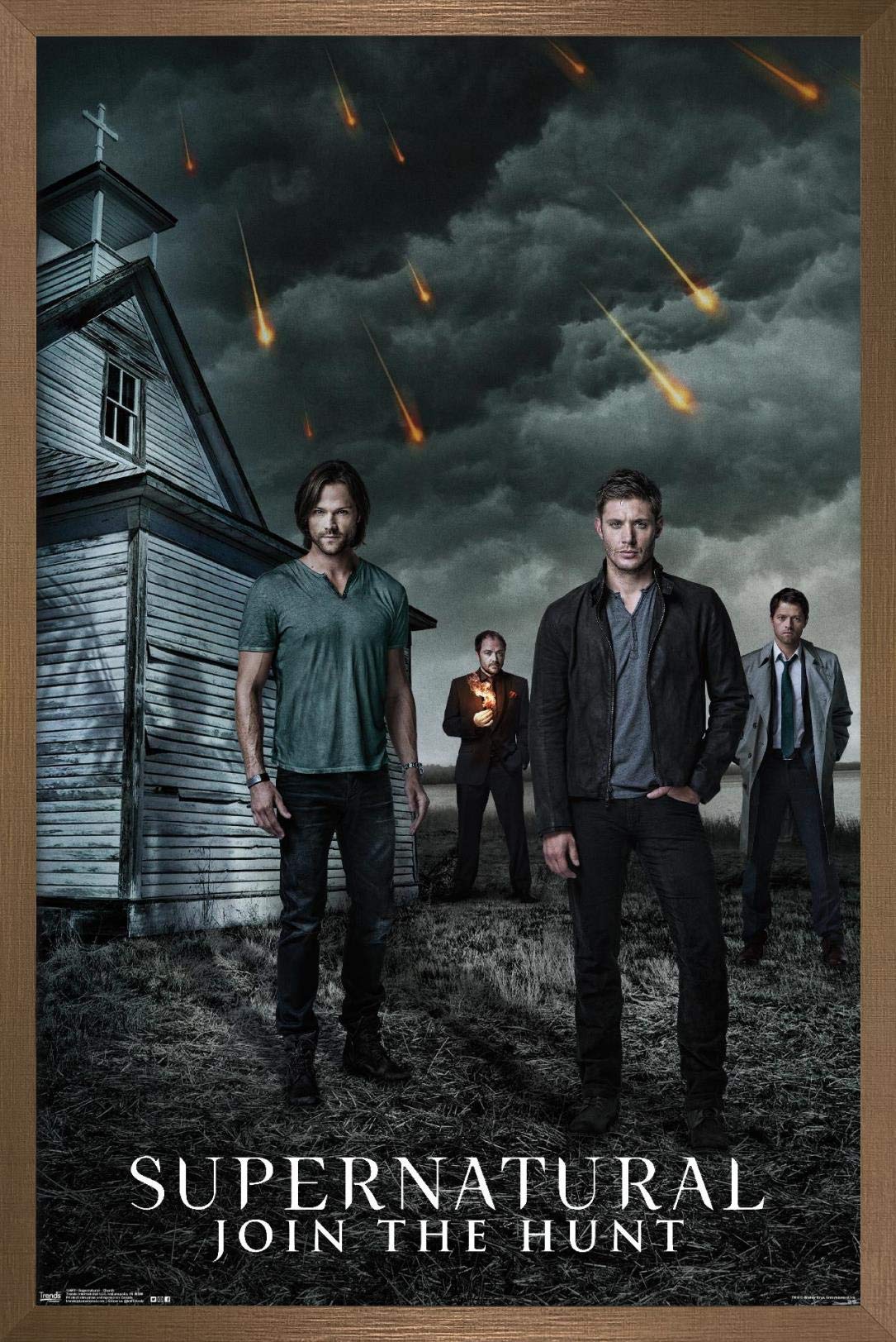 Trends International Supernatural-Church Wall Poster, 14.725'' X 22.375'', Bronze Framed Version