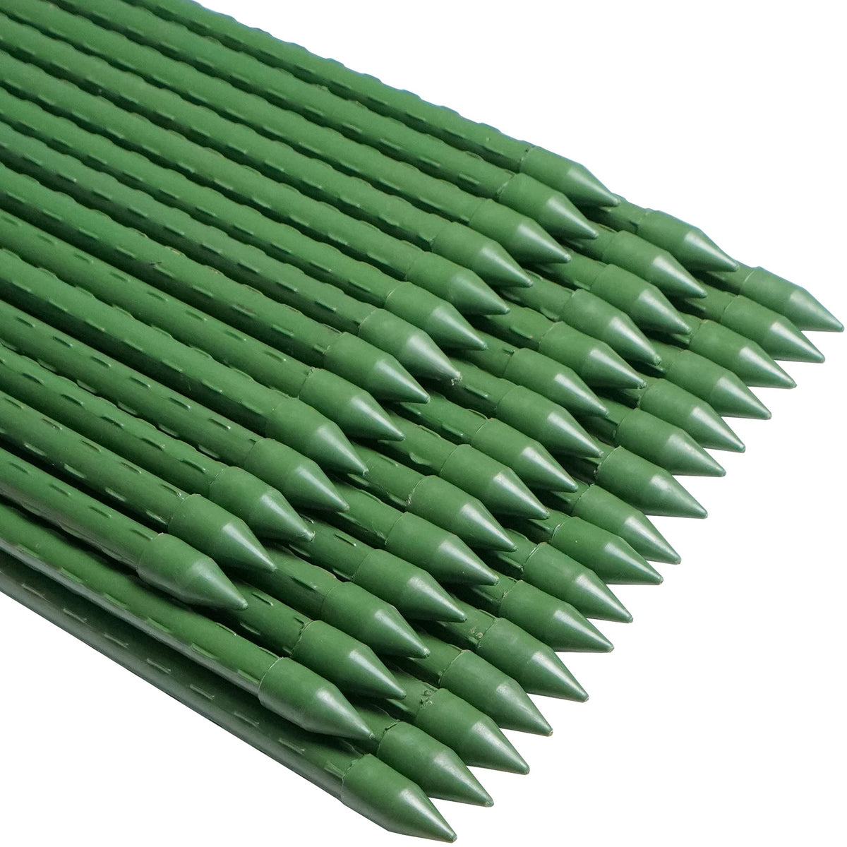 Waenlir Garden Stakes 4Ft Sturdy Plant Stickssupport, Tomato Stakes, Pack Of 30