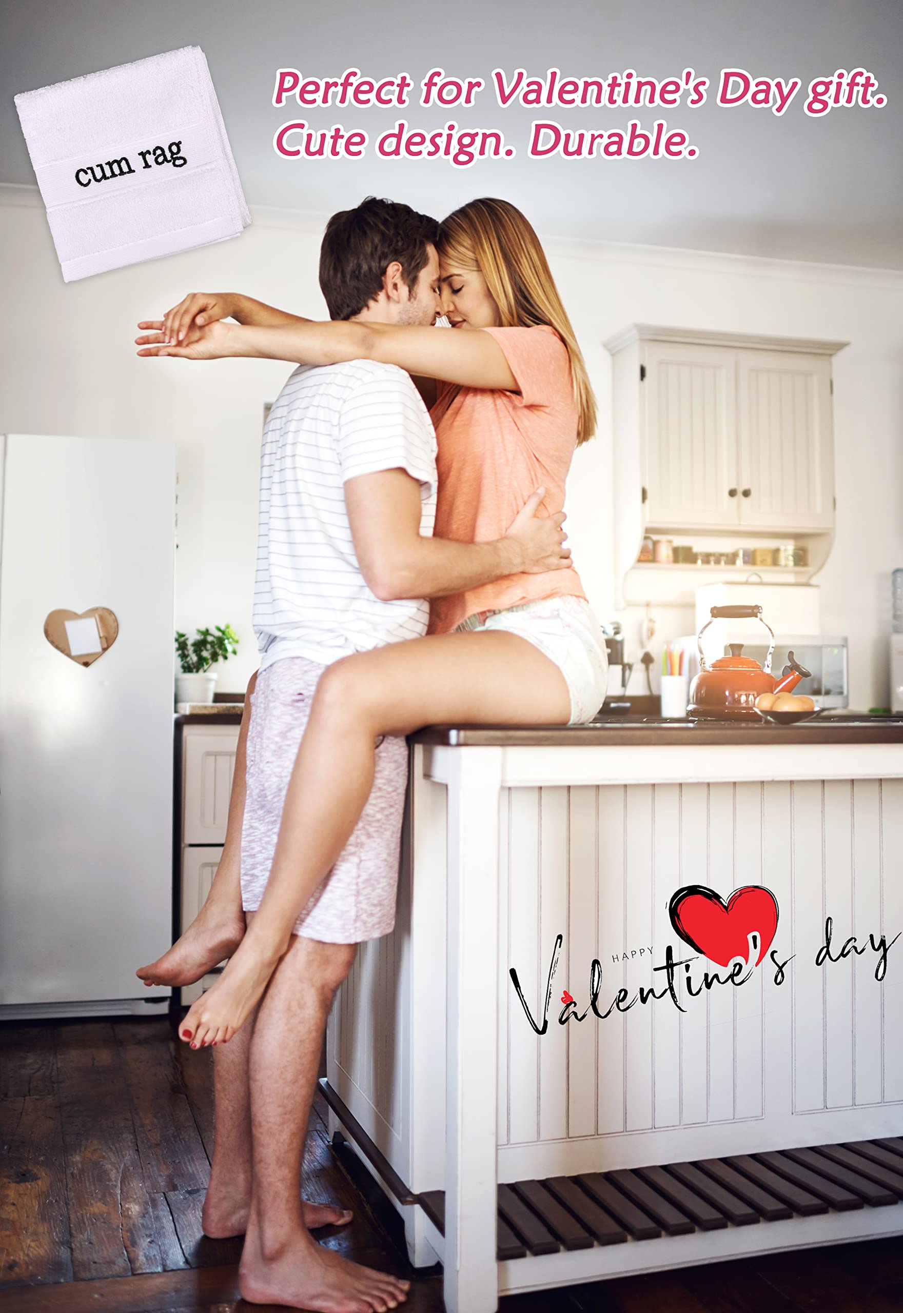 Loloud Novelty Gifts For Boyfriend, Funny Towel Romantic Gift For Wedding Couple Fiance First Year Anniversary Valentines, Party