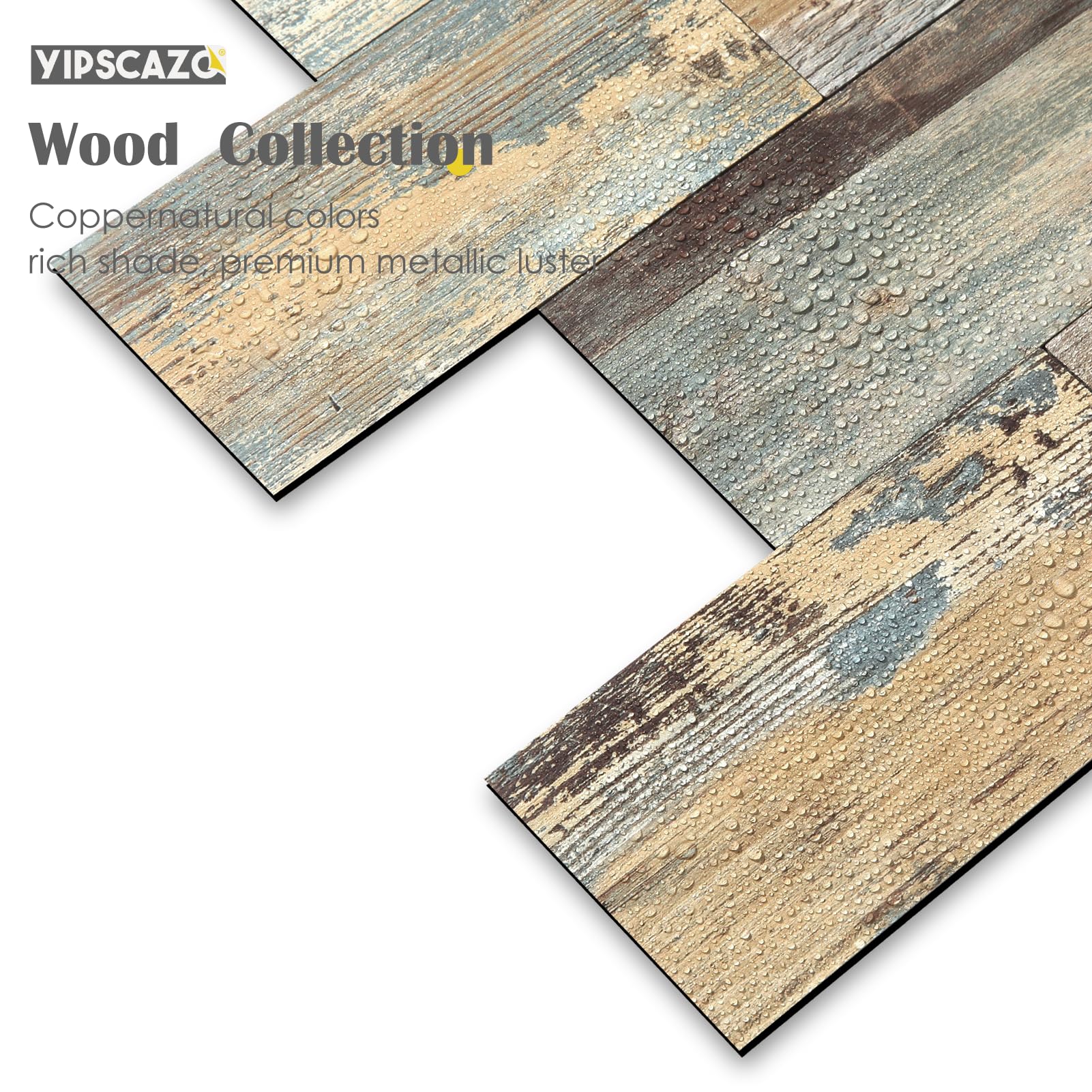 Yipscazo Peel and Stick backsplash 3 x 6 Inches 3D PVC Composite Wall Tile Stick on Backsplash Tile for Kitchen Bathroom, Laundr