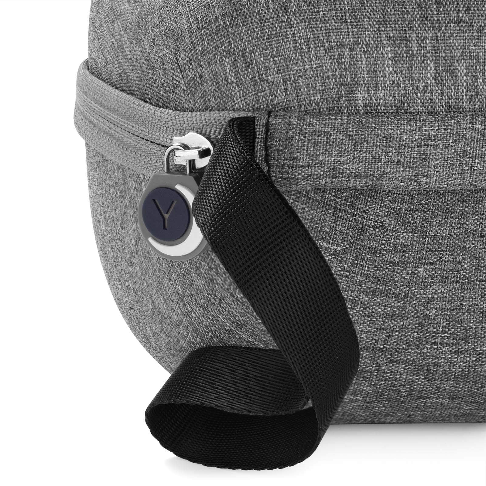 Yogasleep Dohm Uno (Charcoal) White Noise Machine + Travel Case| Travel, Office Privacy, Sleep Therapy, Concentration | For Adul