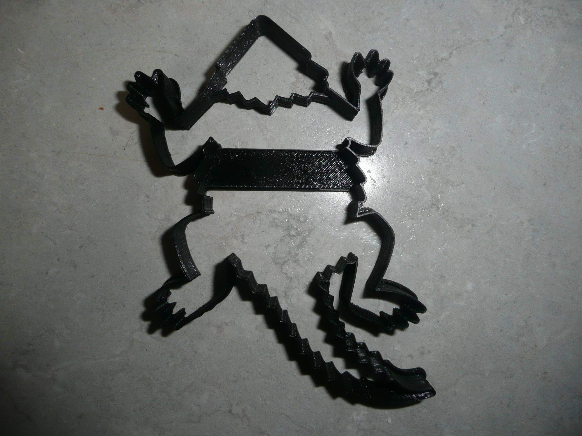 Horned Frog Toad Lizard Tropical Amphibian Animal Cookie Cutter Made In Usa Pr3355