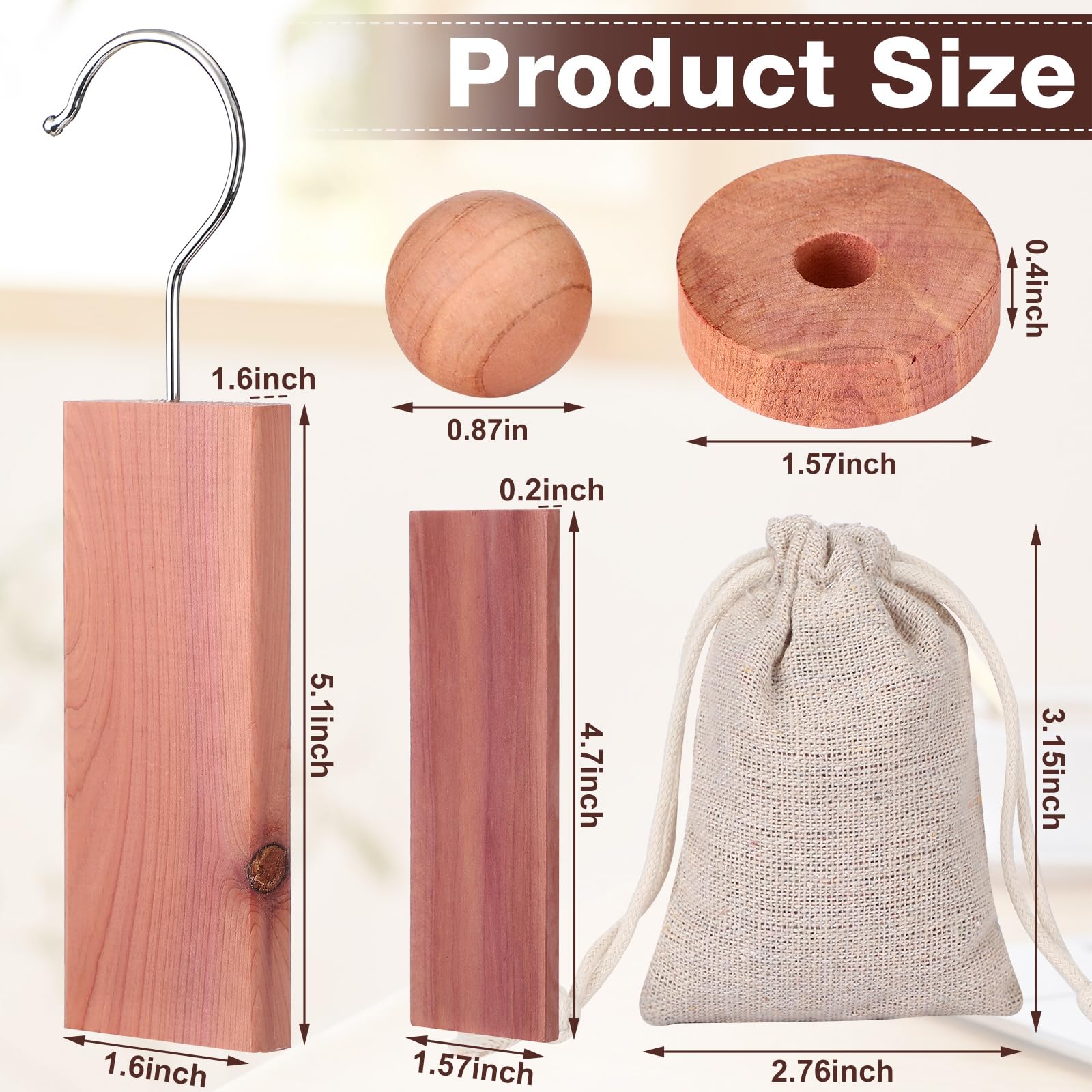 Geetery 150 Pcs Cedar Blocks For Clothes Storage Ceder Balls And Chips Cedar Hang Ups Cedar Rings Cedar Sachets Wood Balls For D