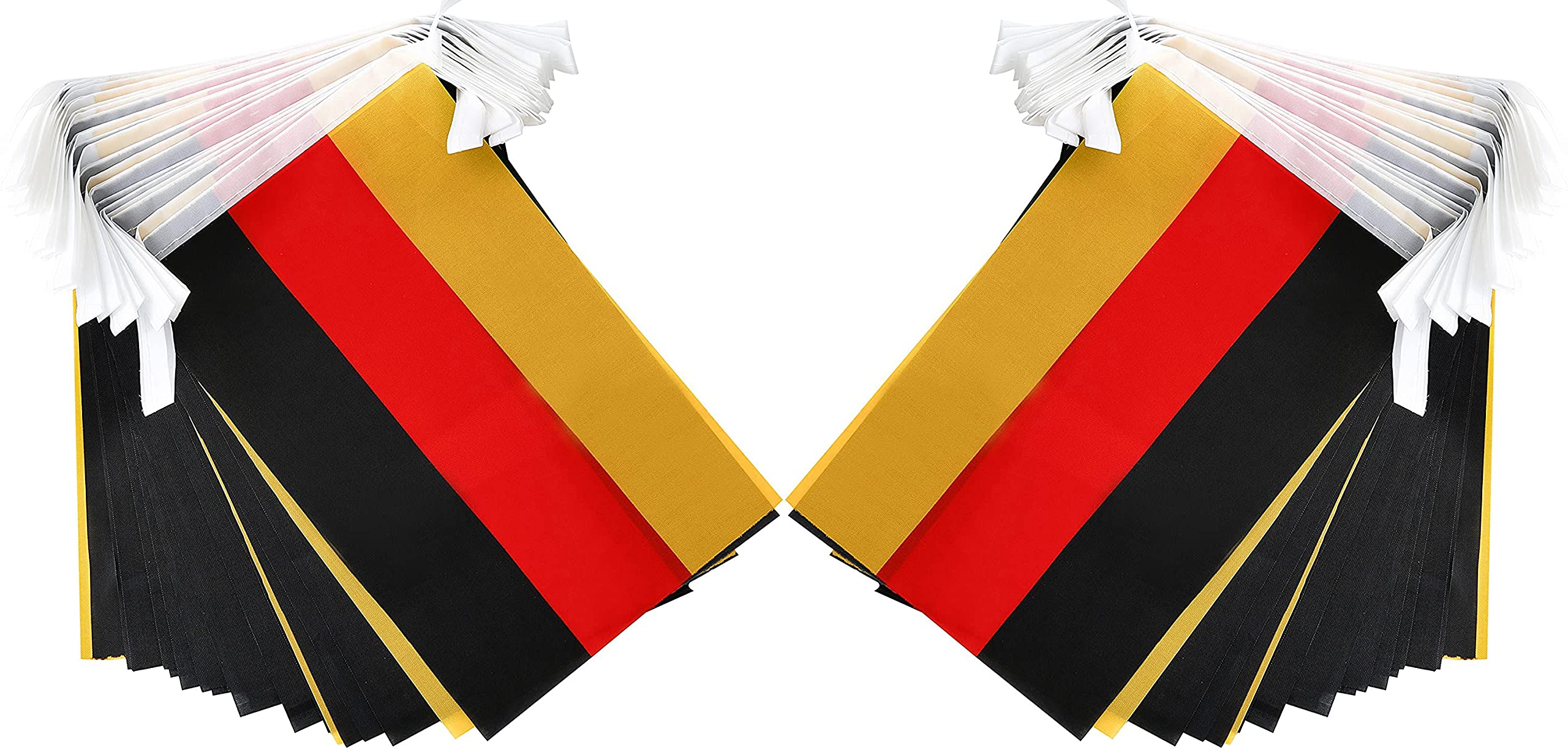 Zxvzyt Germany German Flag Banner String,Small Mini Germany Pennant Flags,For Grand Opening,Olympics,National Sports Events,Part