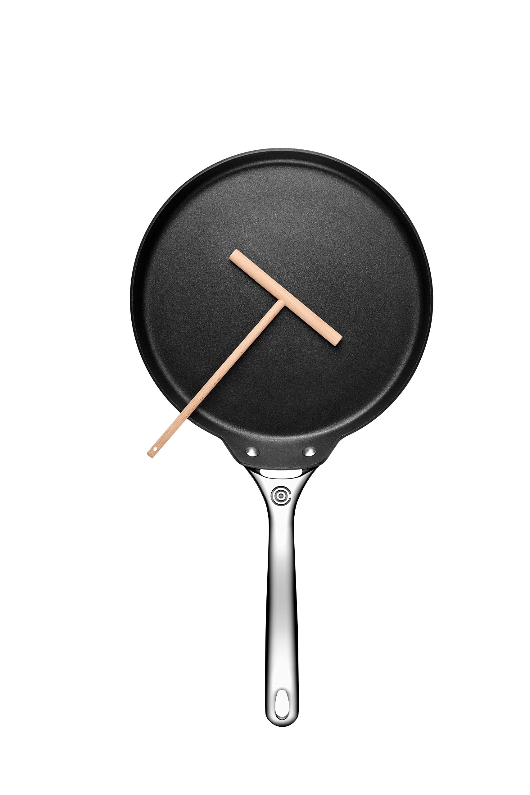 Le Creuset Toughened Nonstick Pro Crepe Pan With Rateau, 11''