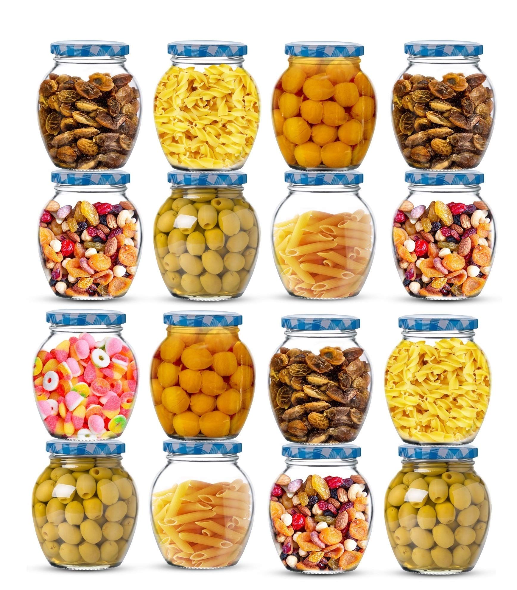 Star Work Glass Container With Lid|Small Jars For Kitchen Storage|Ait-Tight|Kitchen Accessories Items|Container Jar For Ghee Pic