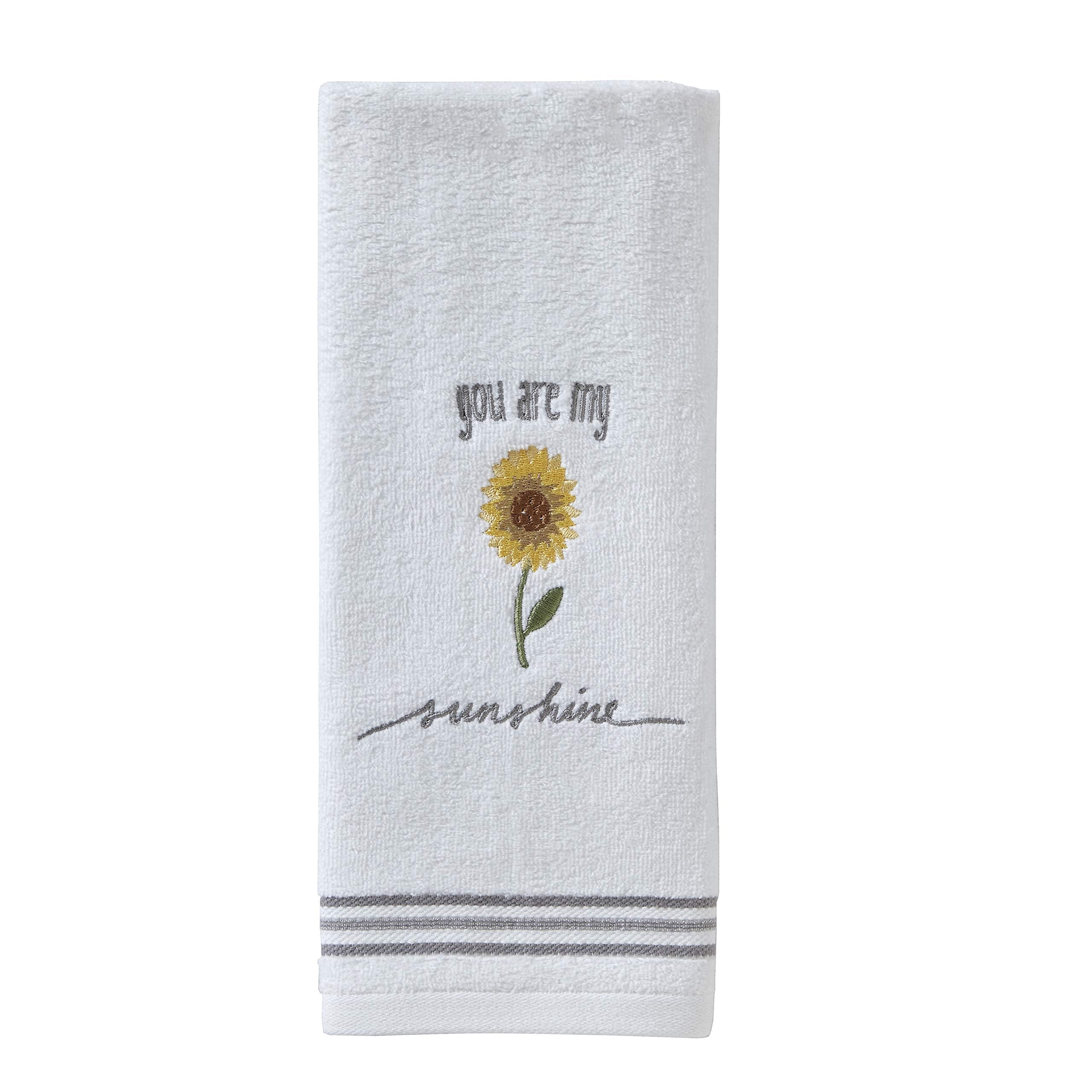 Skl Home By Saturday Knight Ltd. Sunshine Hand Towel (2-Pack), White