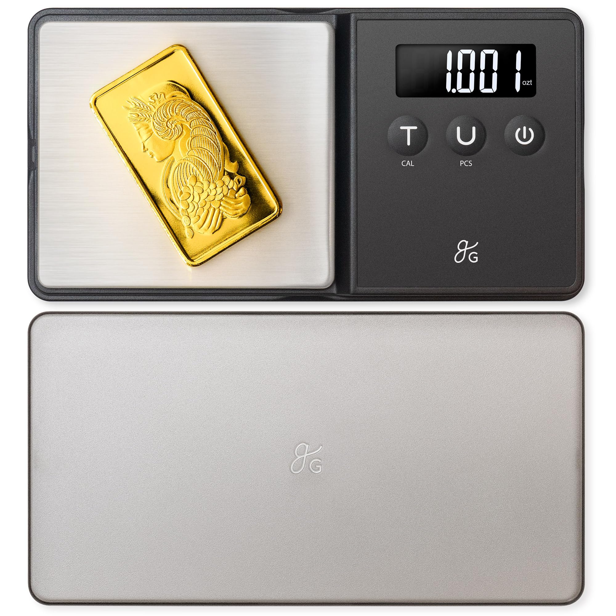 Greater Goods Precision Pocket Scale - 300 X 0.01G, Digital Milligrams Scale With 6 Units For Jewelry, Coins, Herbs, Food And Sm