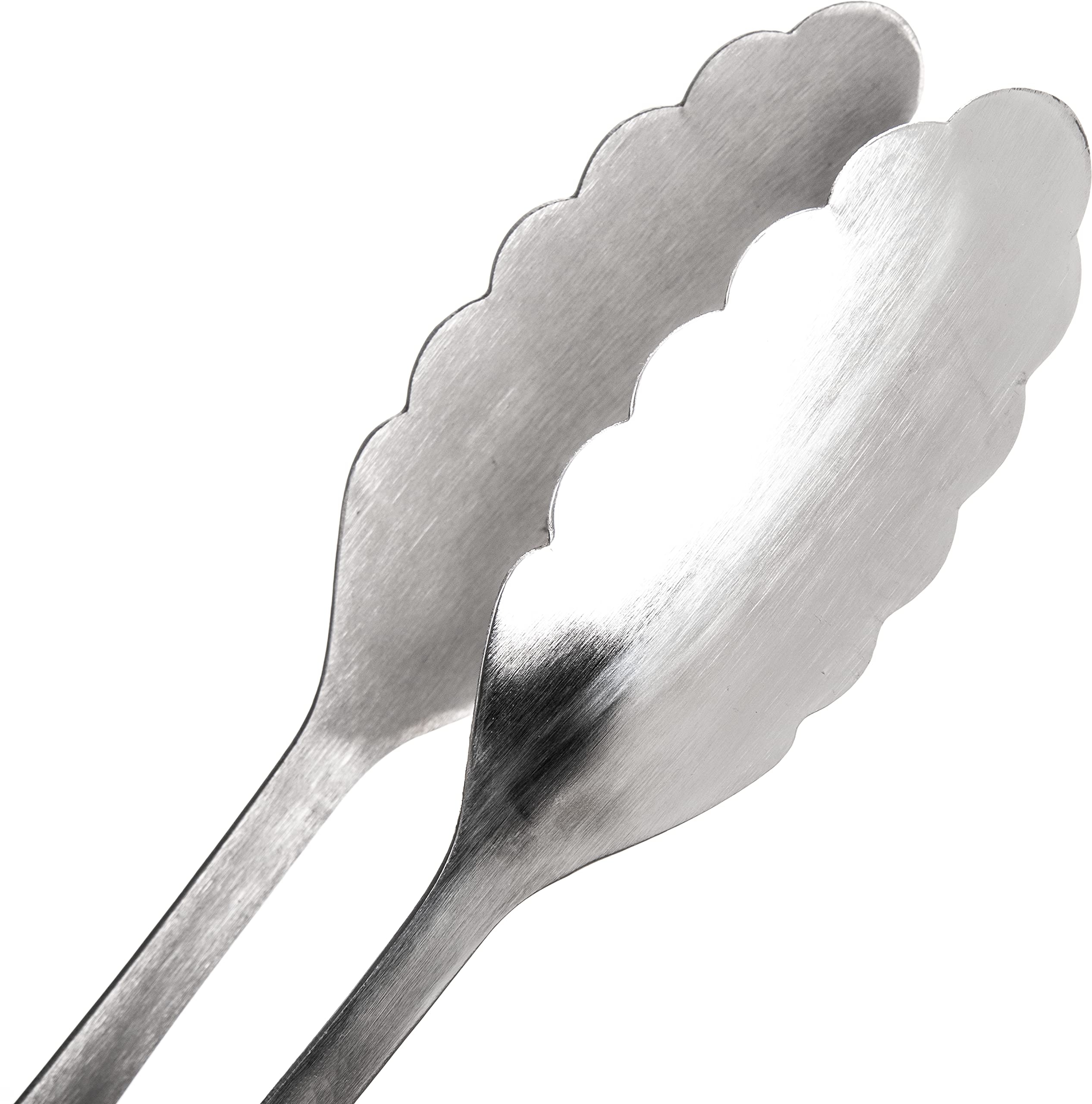 Carlisle Foodservice Products 607683 Stainless Steel Scalloped Serving Tong, 10-1/2'' (Pack Of 12)