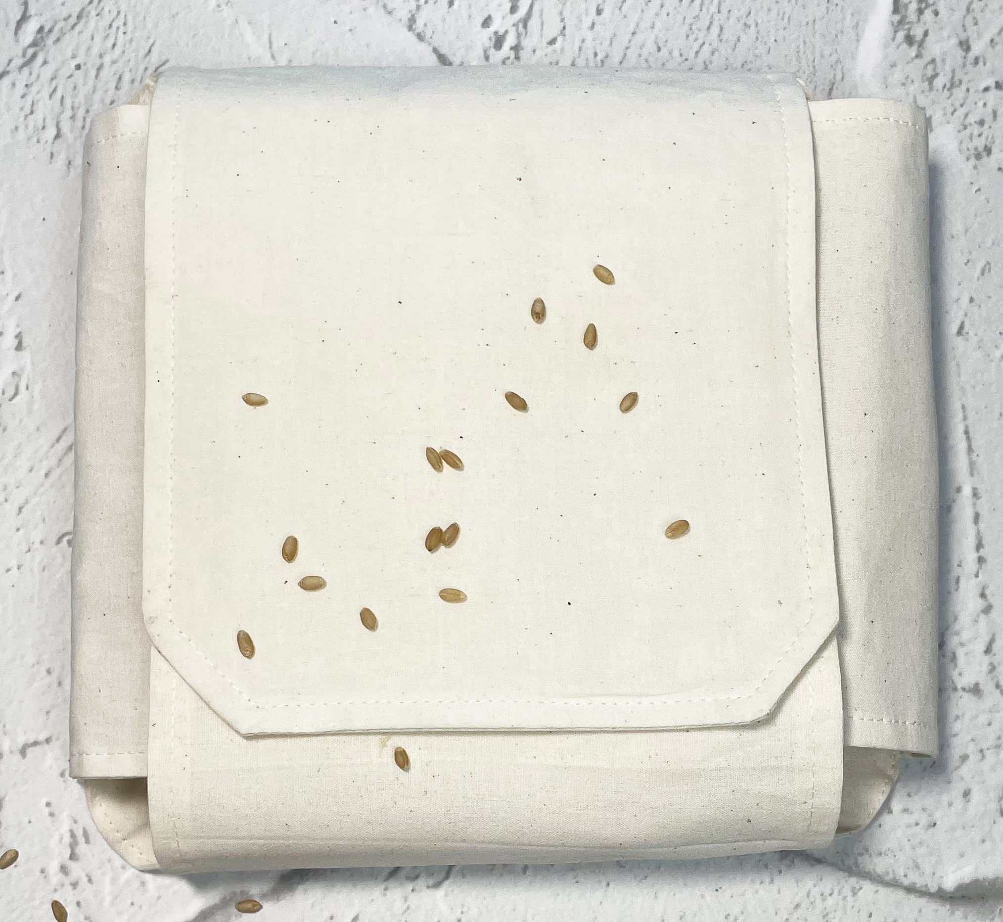 Clarkia Cotton Double Layer Roti Clothes Wrap With Flaps Muslin Cloth For Chapati For Hot Case Kitchen Chapati Cloth Wrap Roti C