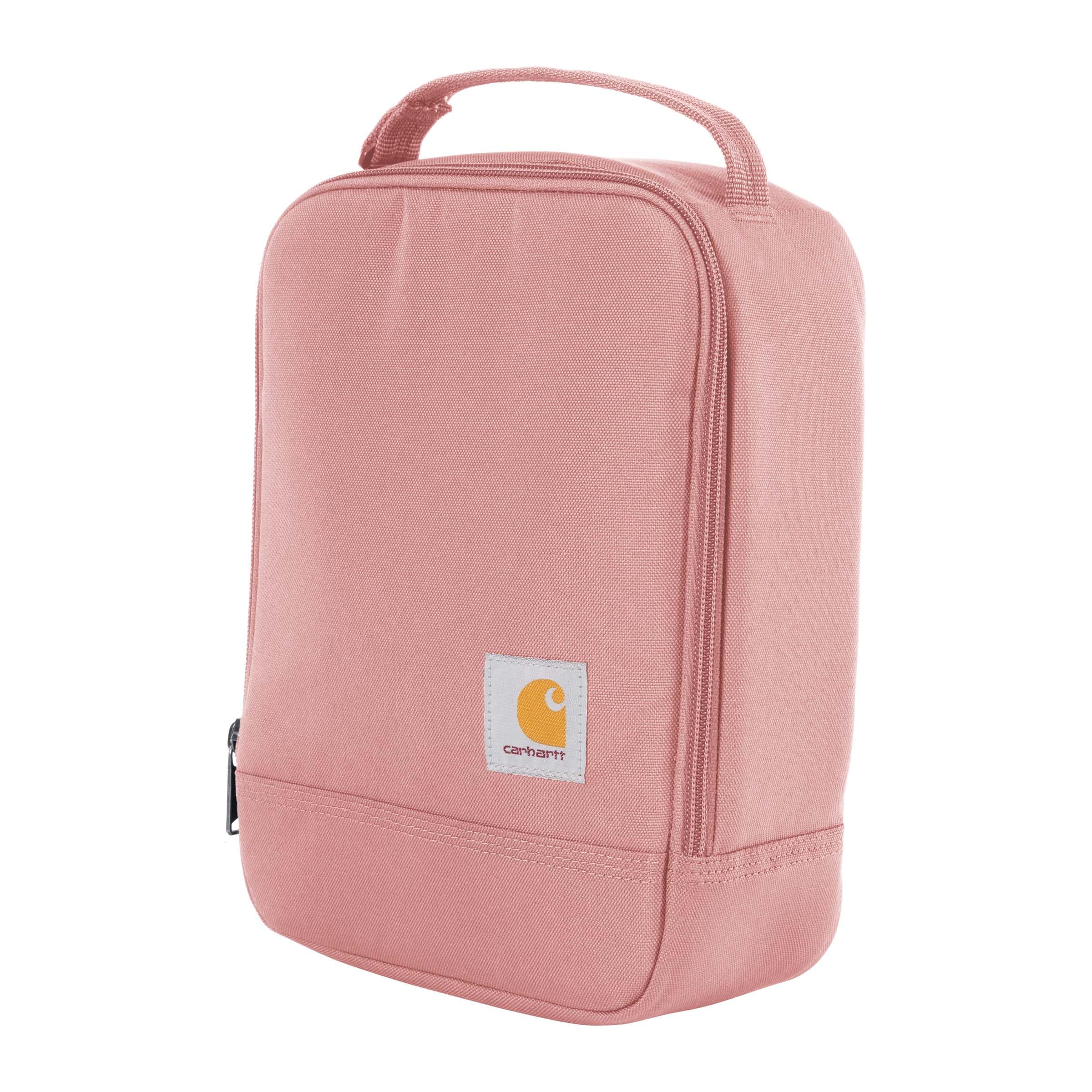 Carhartt Insulated Lunch Cooler For Men and Women, Fully Insulated Lunch Pale for Everyday Use, Rose Tint