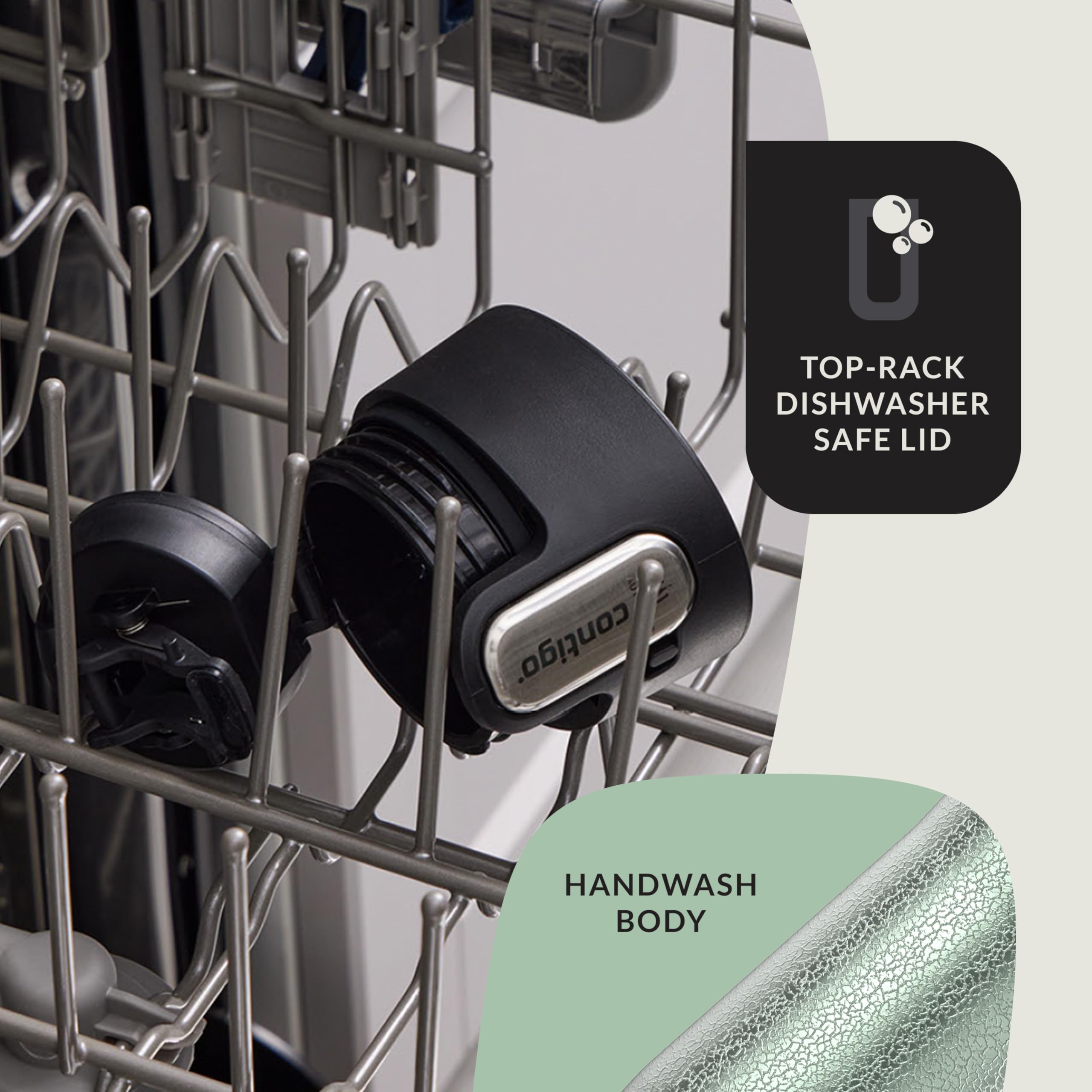 Contigo Autoseal West Loop Vacuum-Insulated Stainless Steel Travel Mug With Easy-Clean Lid, 16 Oz