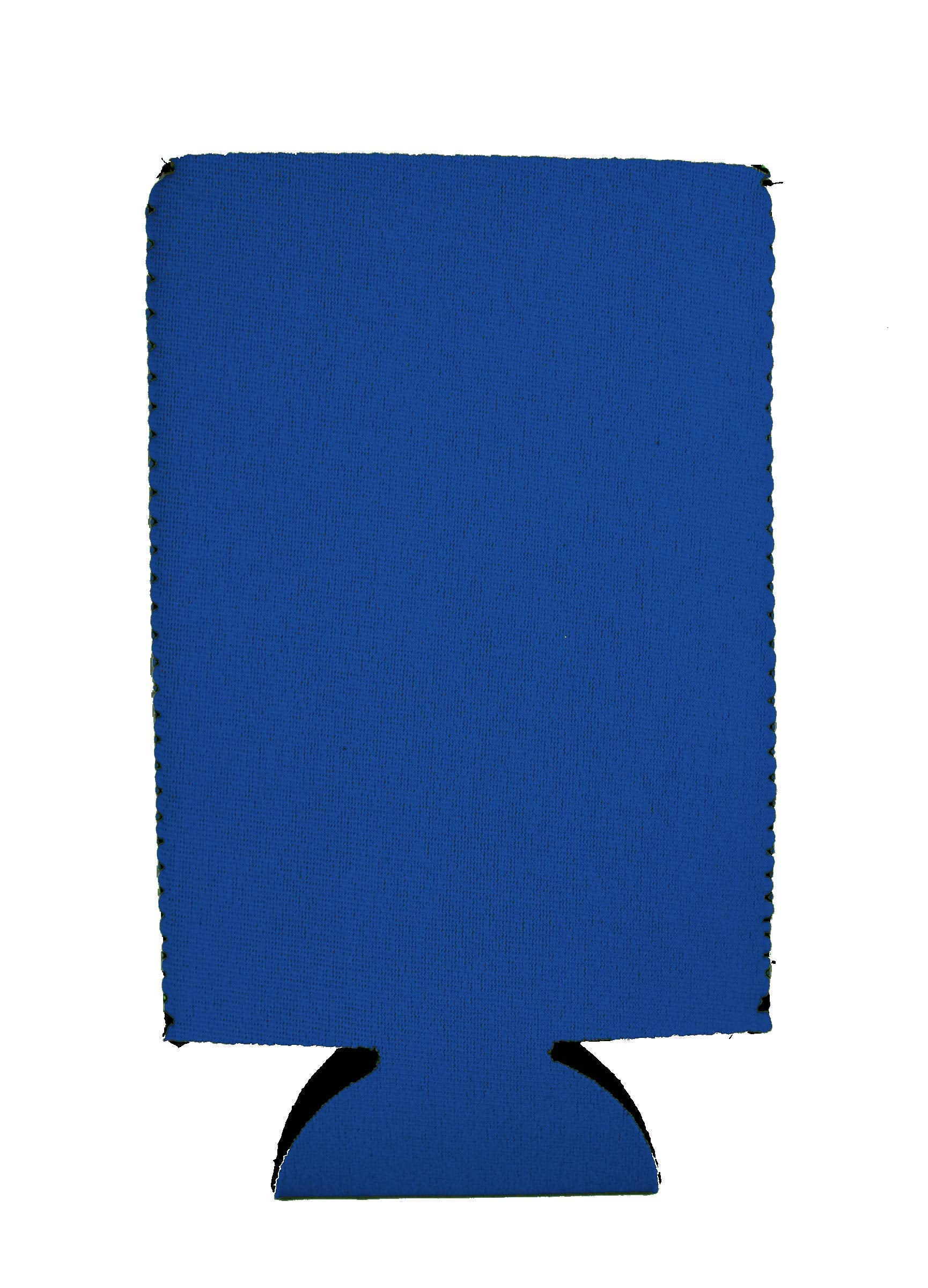 Blank Neoprene 16 Oz. Can Coolies (2 Pack, Royal Blue)