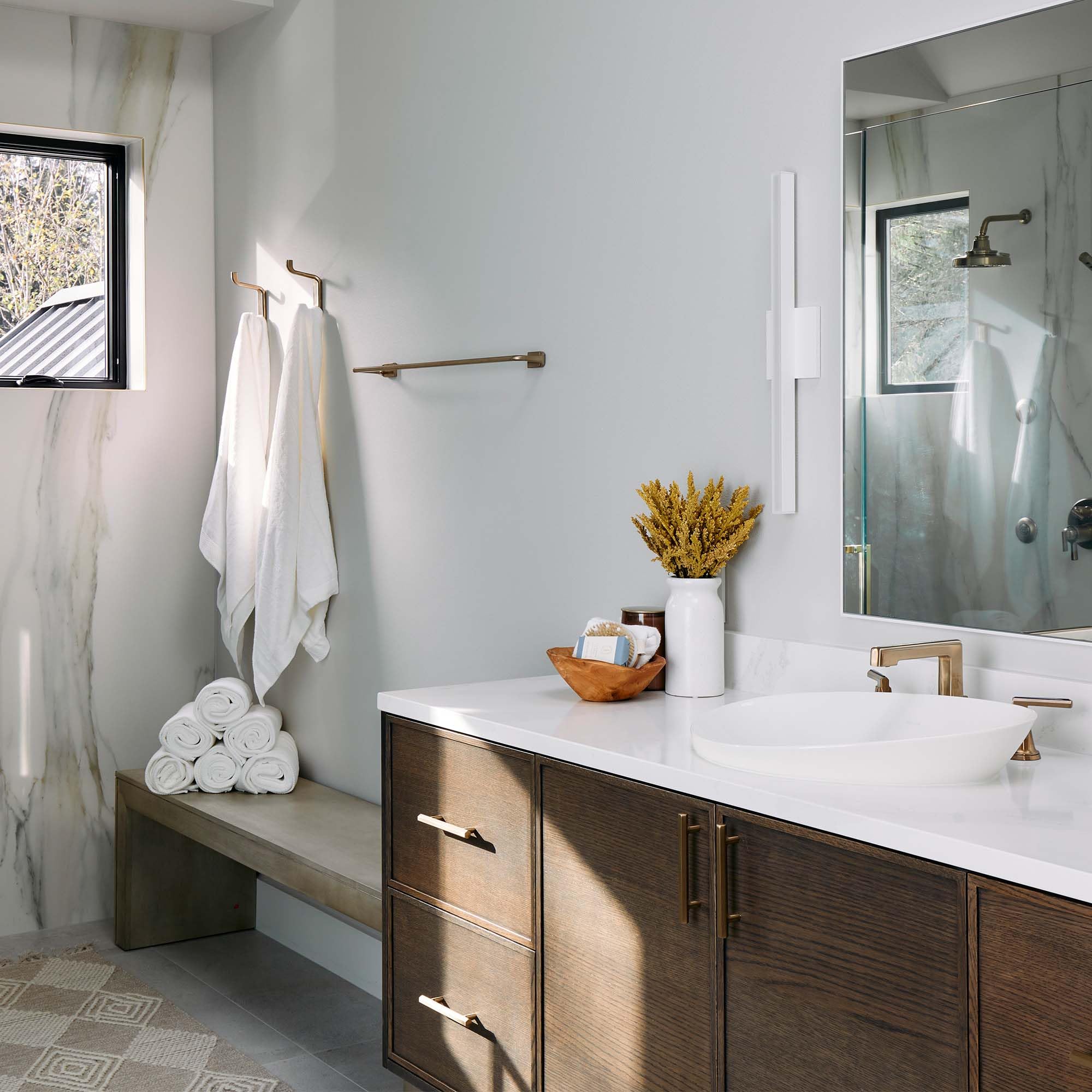 Bedvoyage Viscose Derived From Bamboo Towels - Highly Absorbent, Extra Large & Plush Bath Towels, Hotel Quality Towels - White