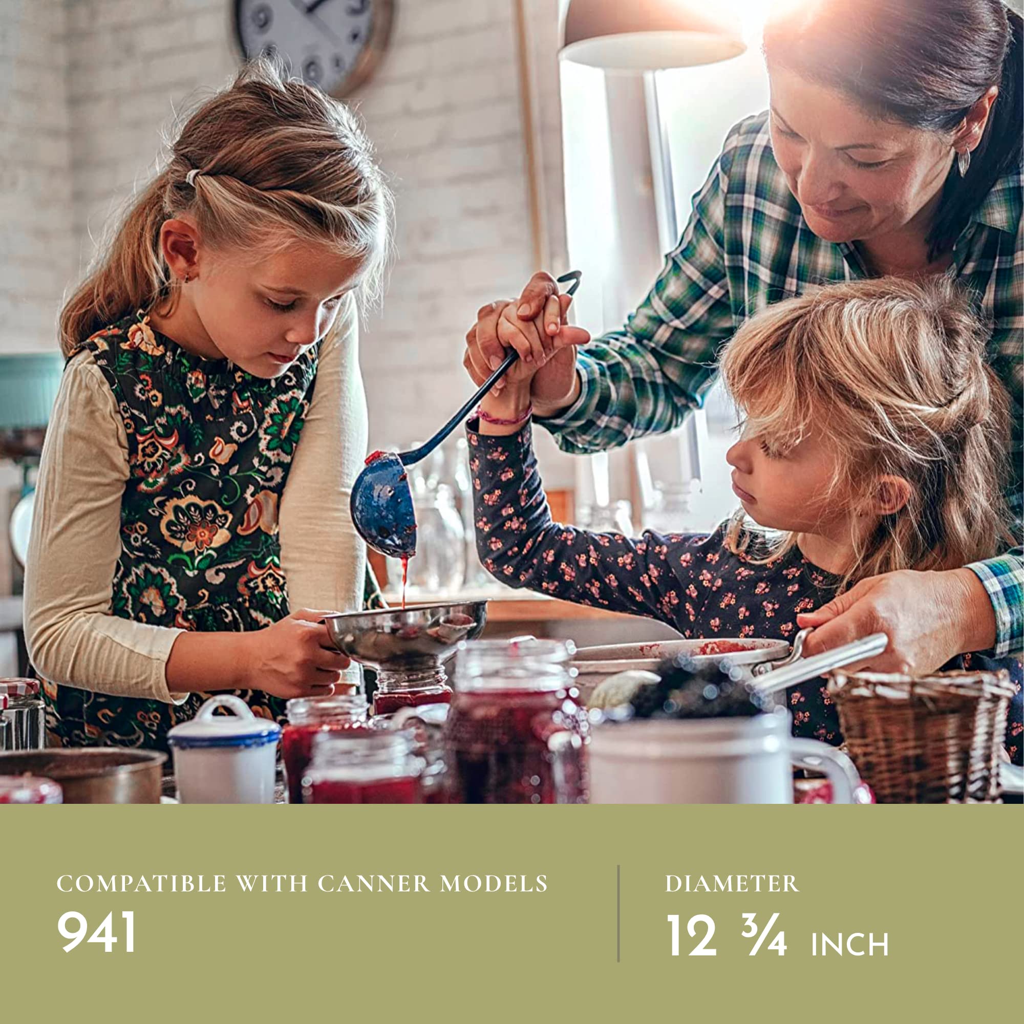 All American 1930 - Canning Rack - 12 -Inch Diameter - Keeps Jars Away From Direct Heat - Compatible With Our 41.5 Quart Pressur