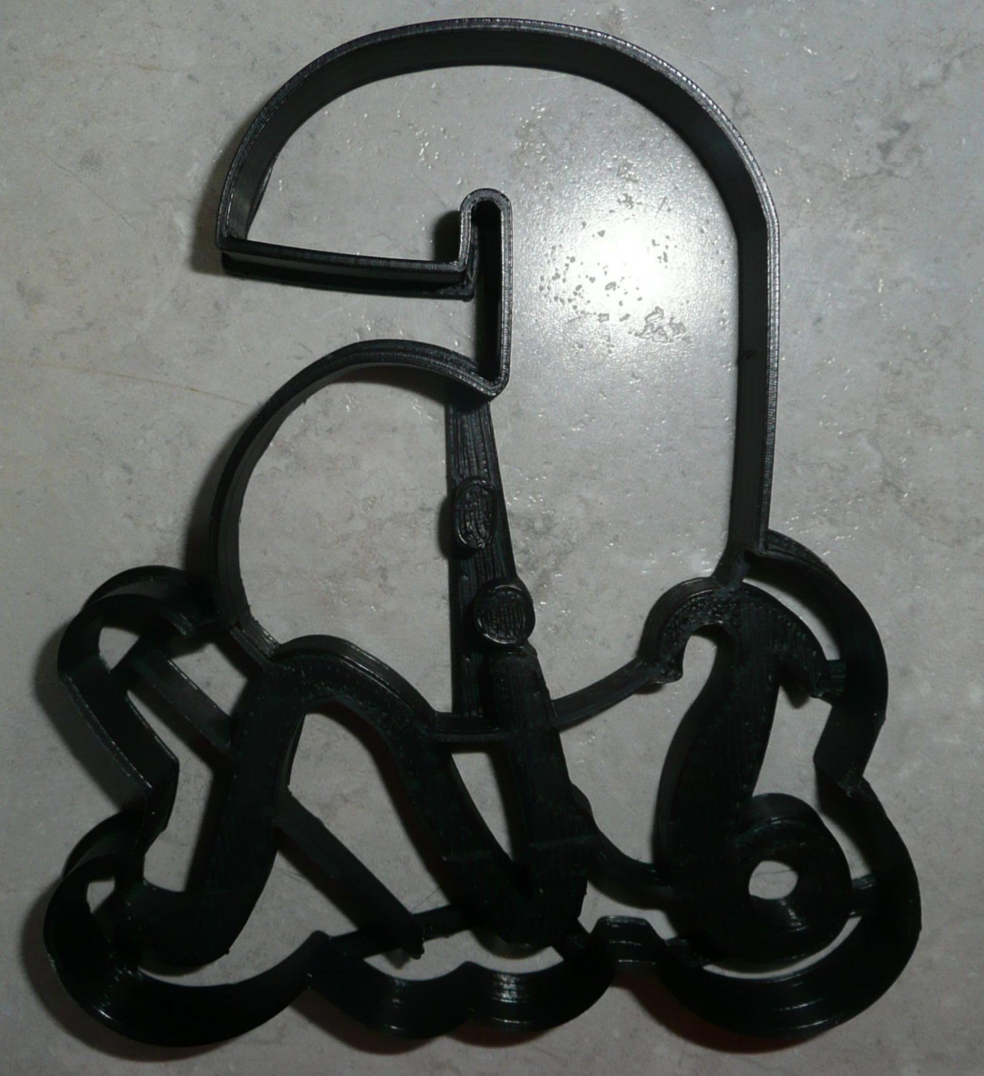 Number Six 6 With Word Birthday Anniversary Party Age Detailed Cookie Cutter Made In Usa Pr2407