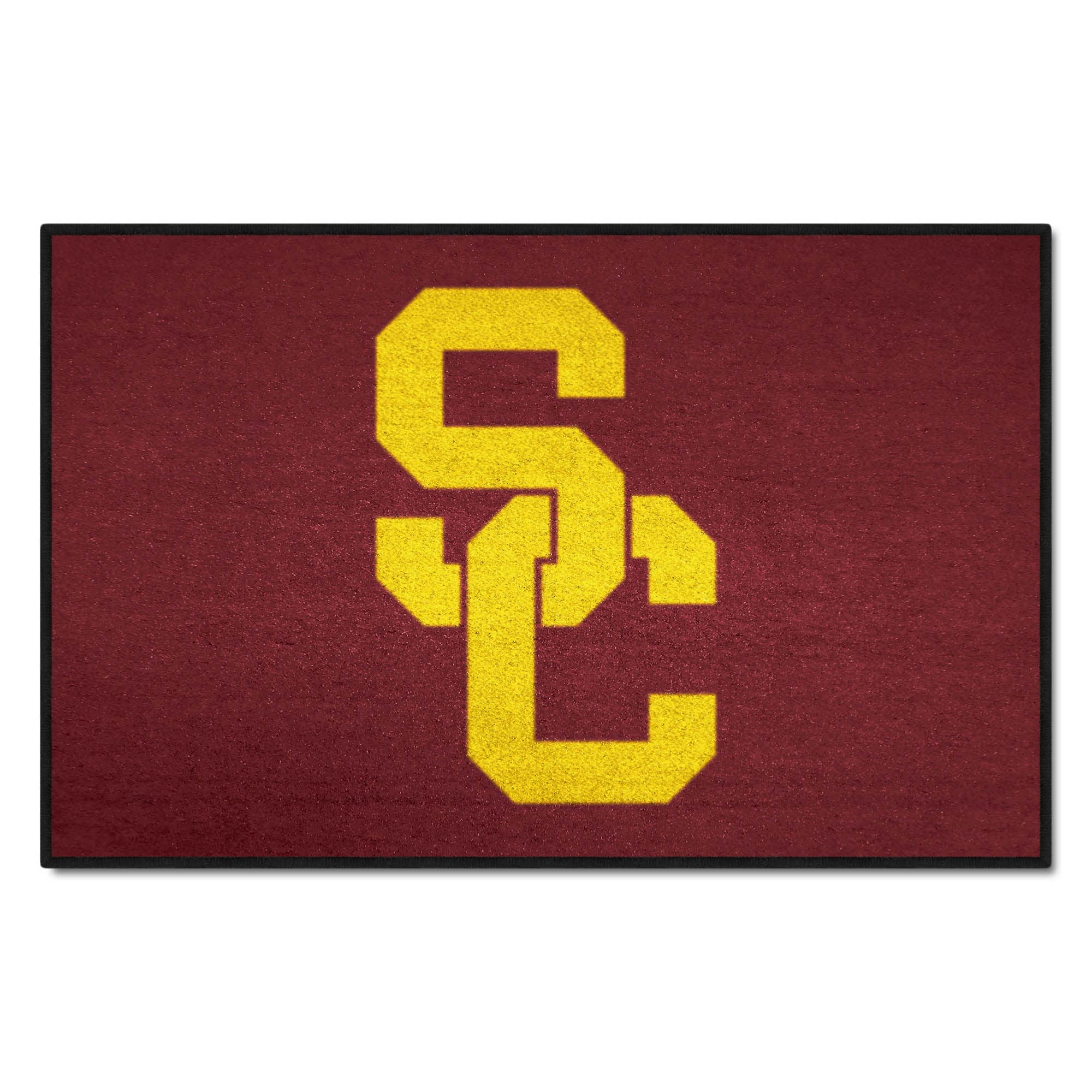 FANMATS NCAA University of Southern California Sports Team Logo Starter Rug - 19x30