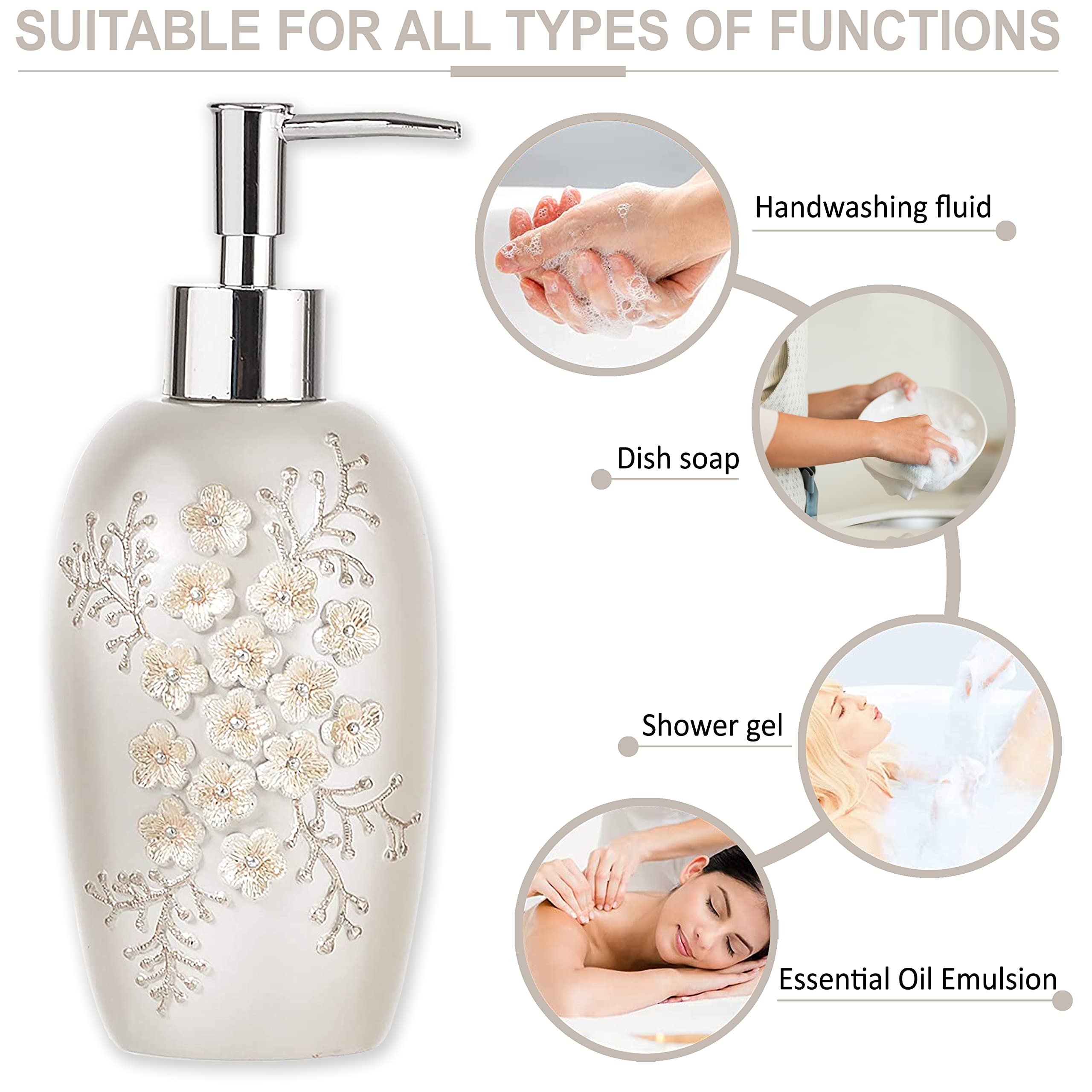 Popular Bath Lotion Pump Bloomfield, Beige