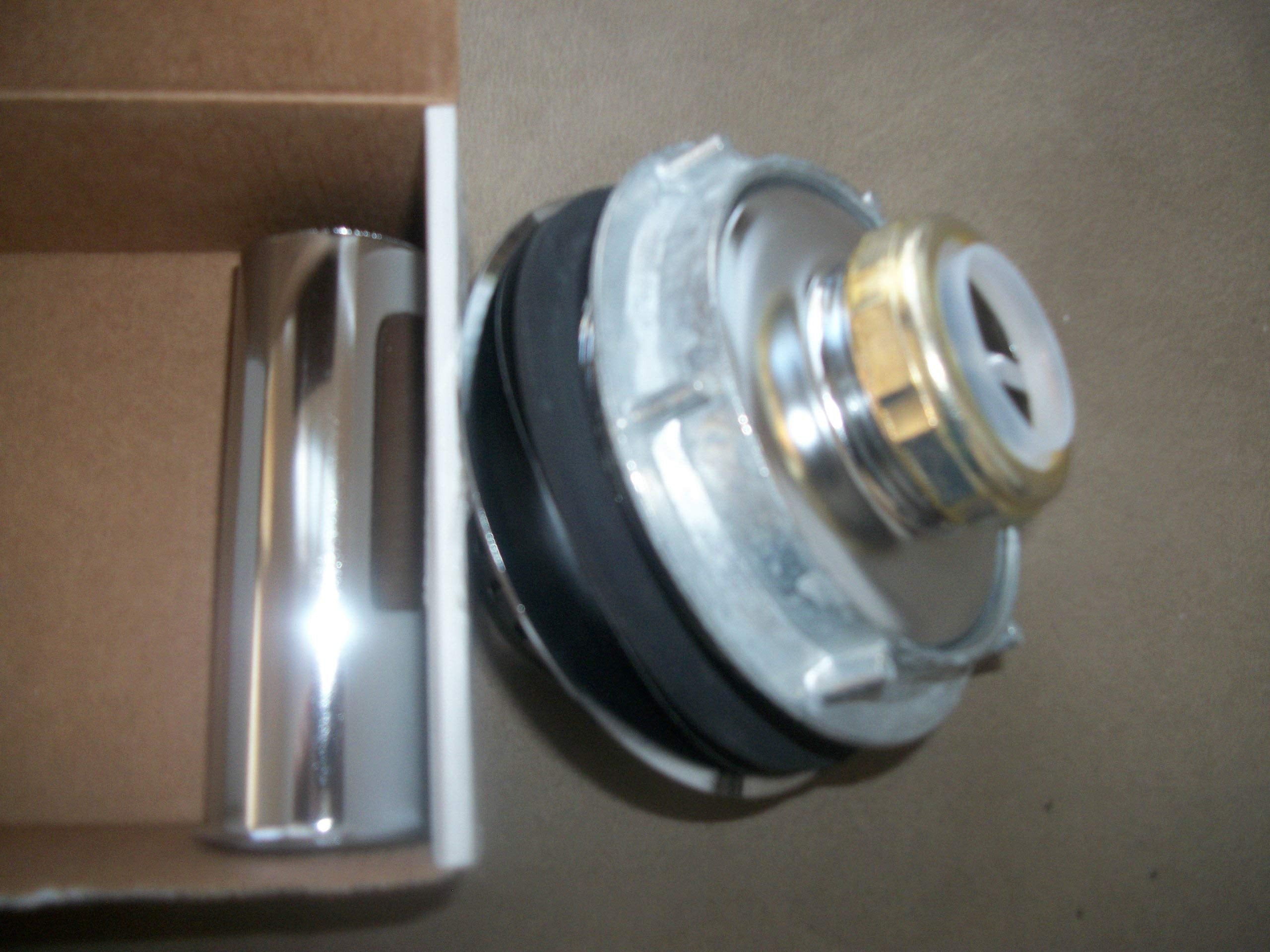 Kohler 122456 K-8813-Cp Stainless Steel Sink Strainer, Polished Chrome,3.5''
